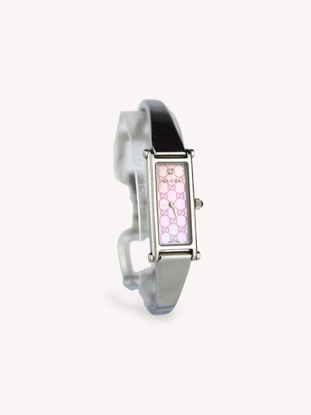 GUCCI 1500L GUCCISSIMA HORSEBIT WATCH SILVER