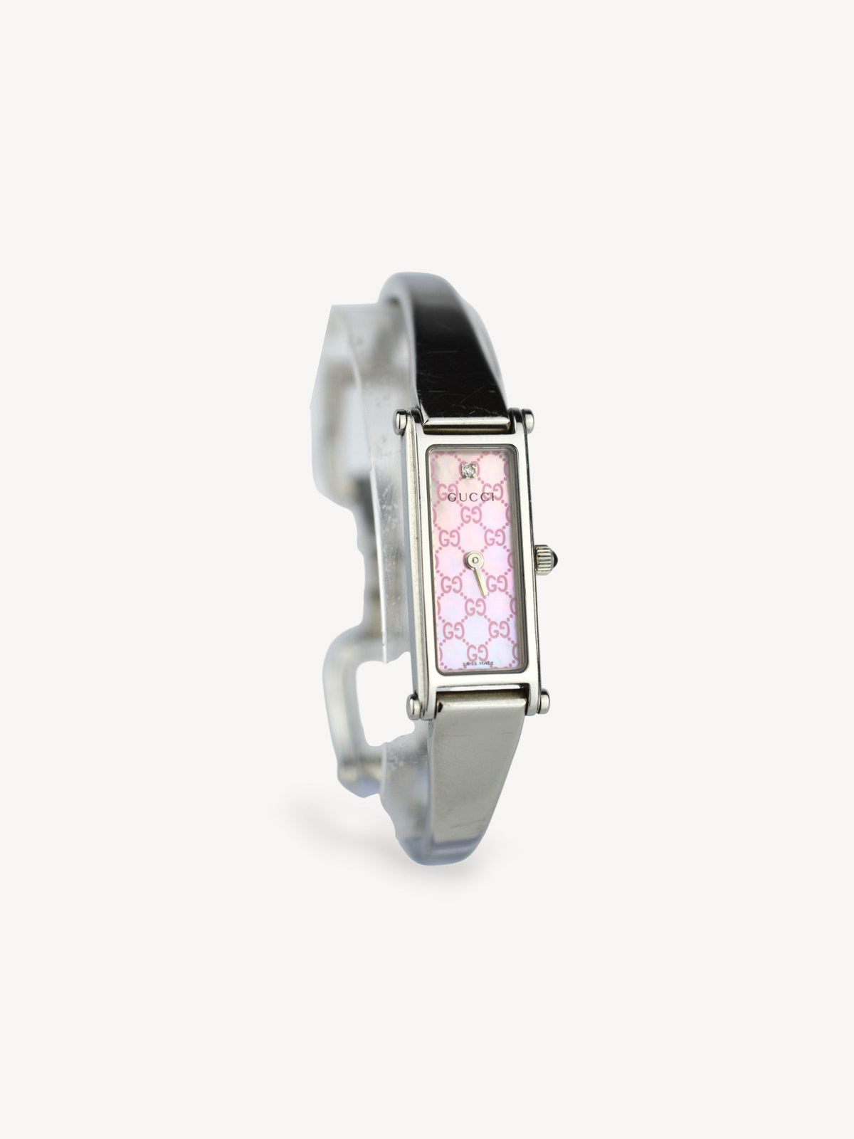 GUCCI 1500L GUCCISSIMA HORSEBIT WATCH SILVER