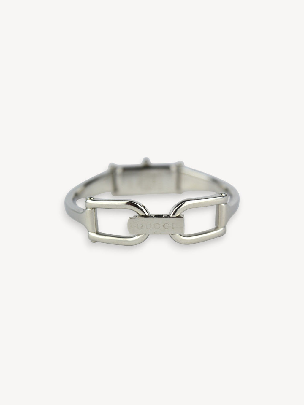 GUCCI 1500L GUCCISSIMA HORSEBIT WATCH SILVER