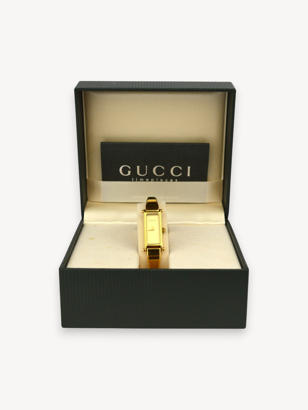 GUCCI 1500L HORSEBIT WATCH GOLD