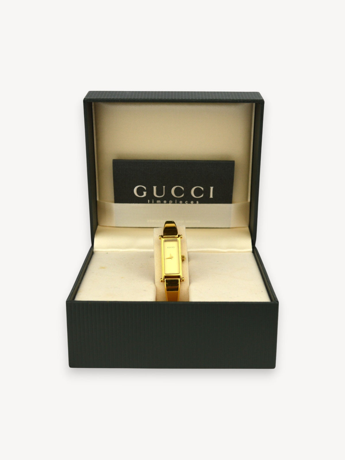GUCCI 1500L HORSEBIT WATCH GOLD