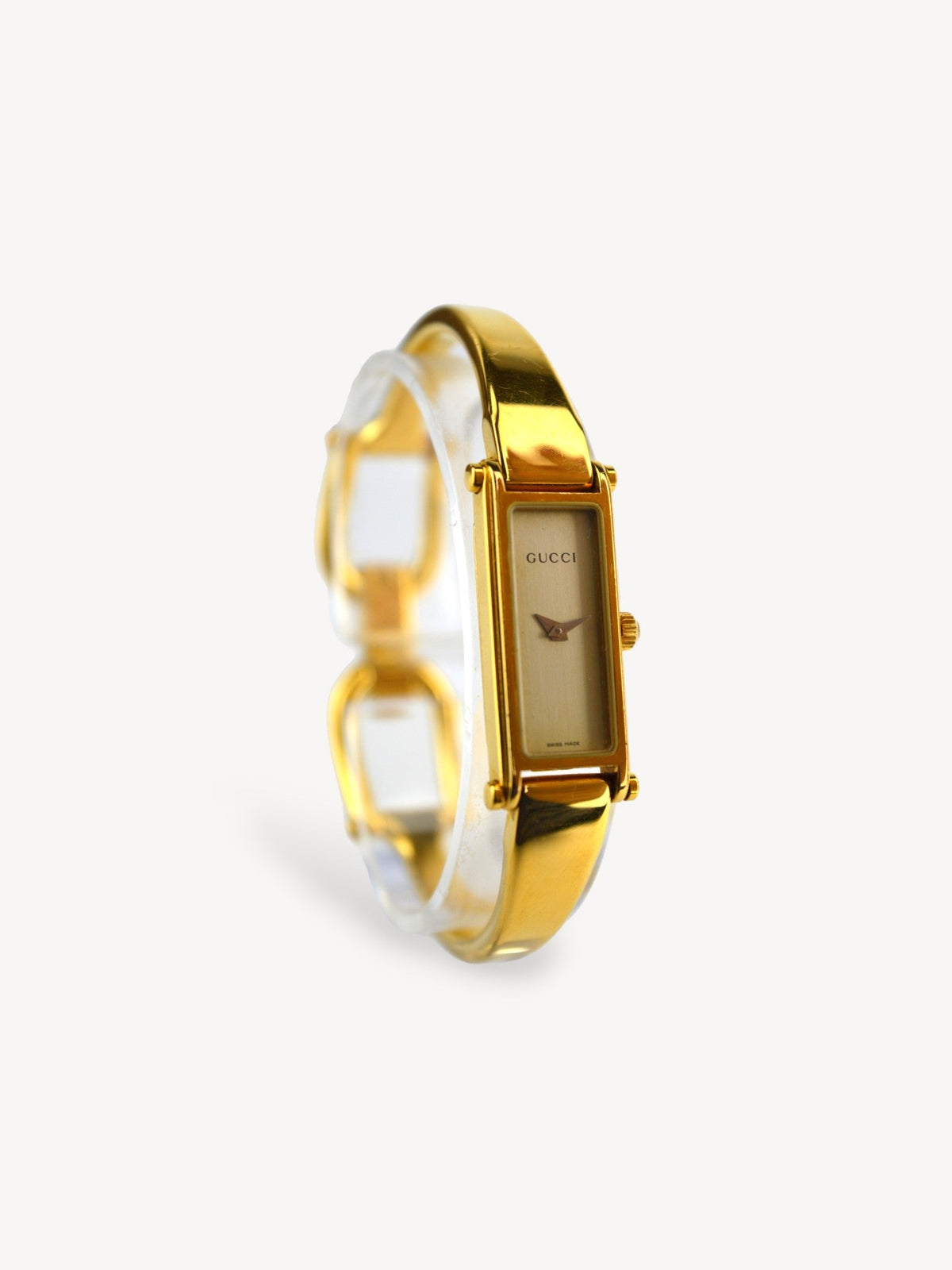 GUCCI 1500L HORSEBIT WATCH GOLD