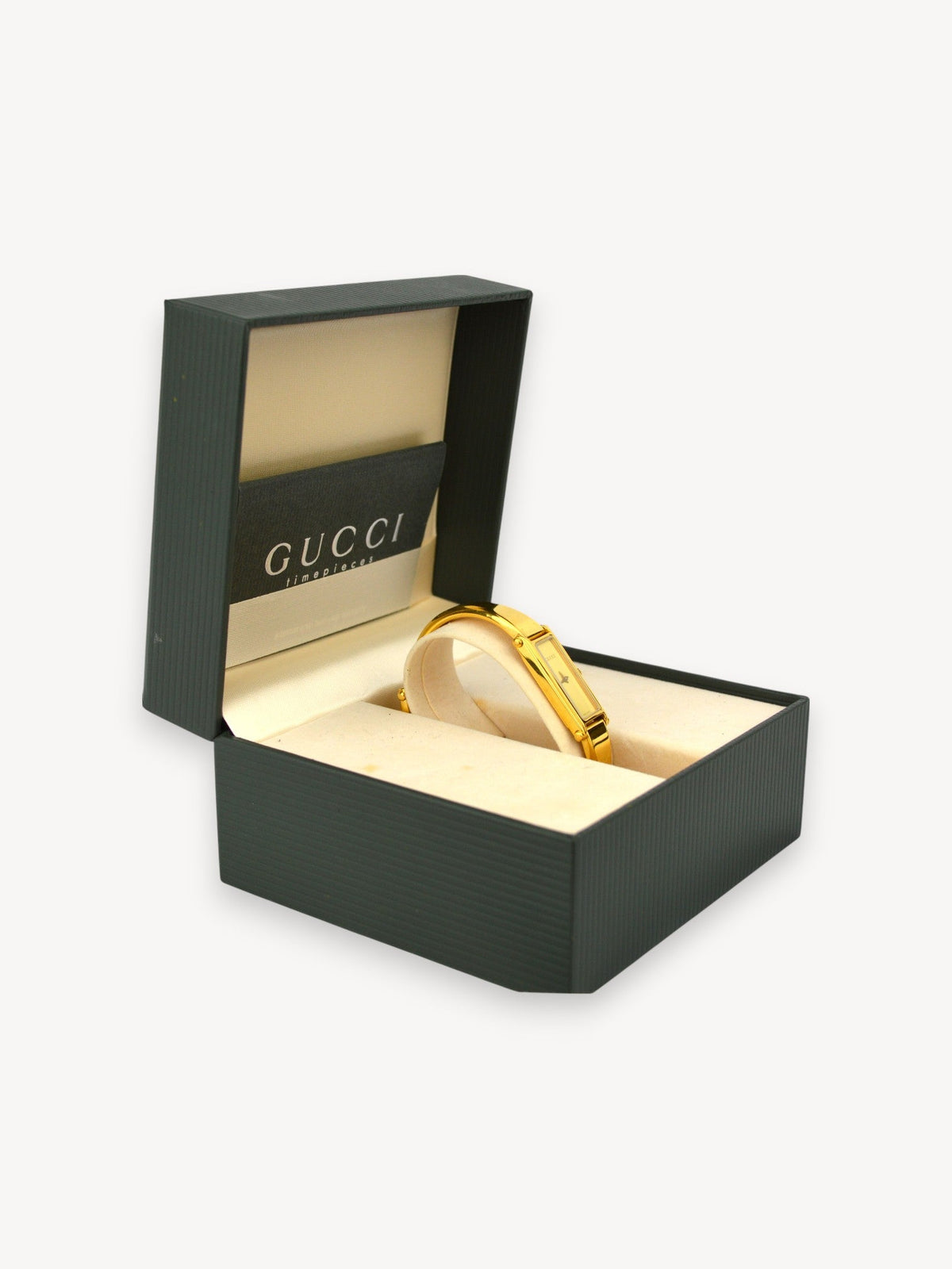 GUCCI 1500L HORSEBIT WATCH GOLD