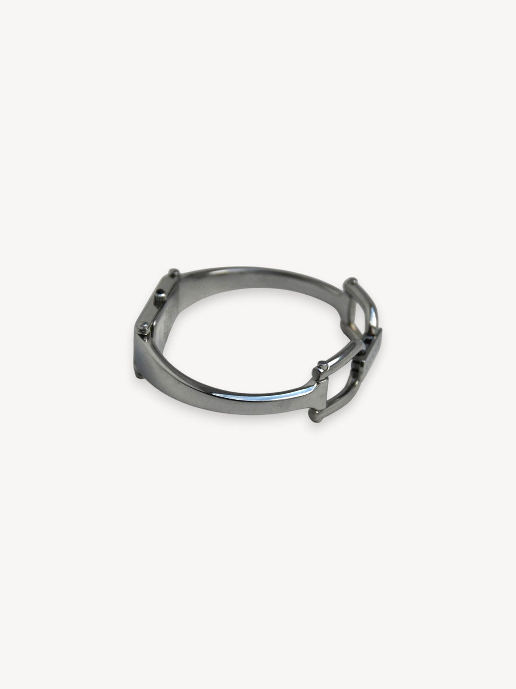 GUCCI 1500L HORSEBIT WATCH SILVER