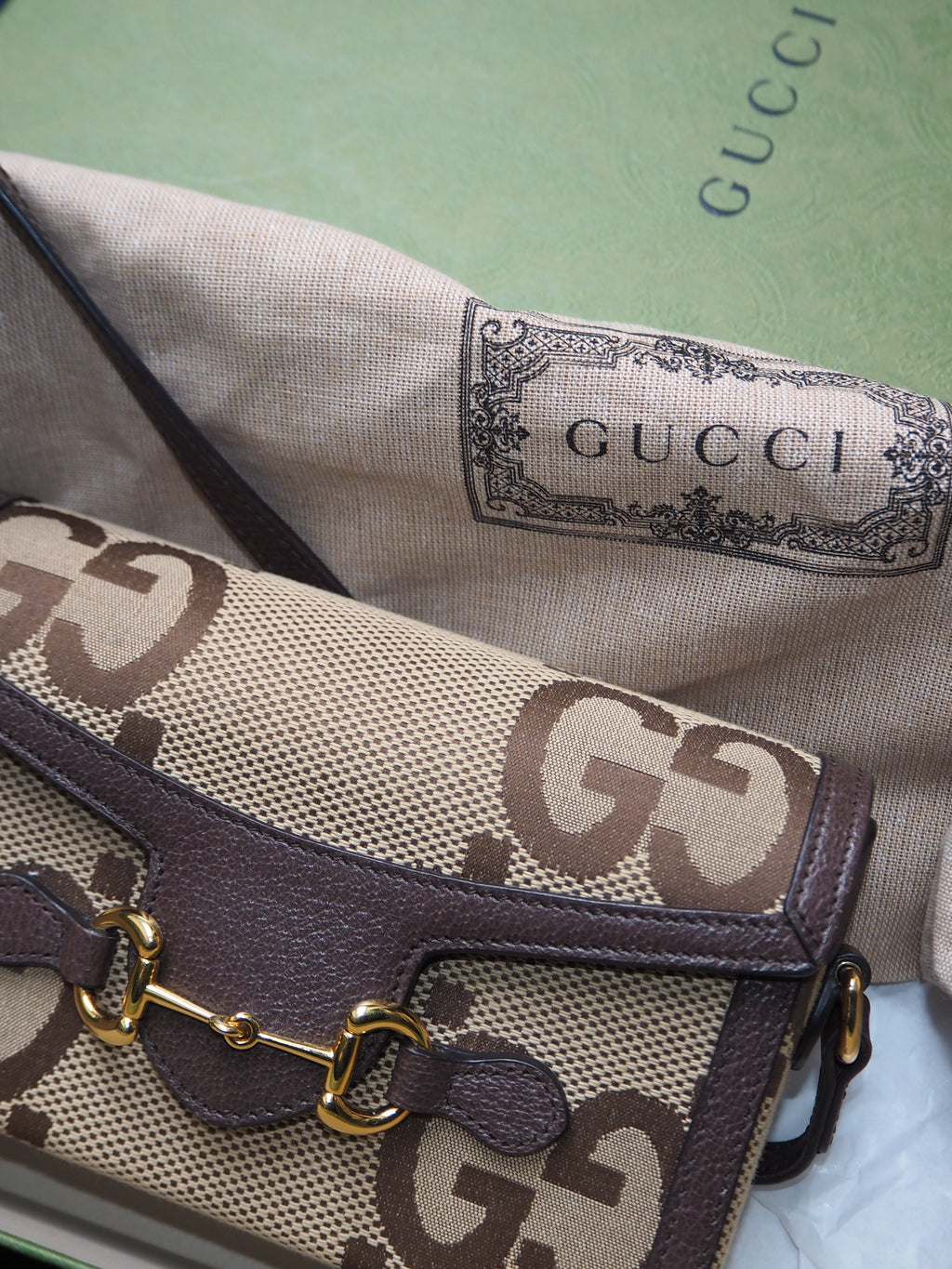 GUCCI HORSEBIT 1955 MINI BAG