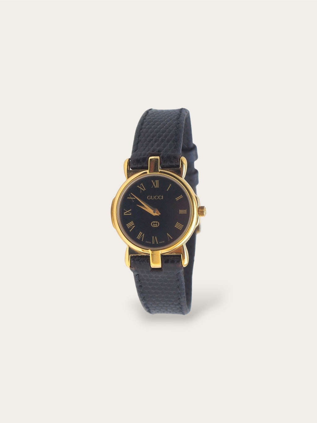 GUCCI 3400L WATCH BLACK