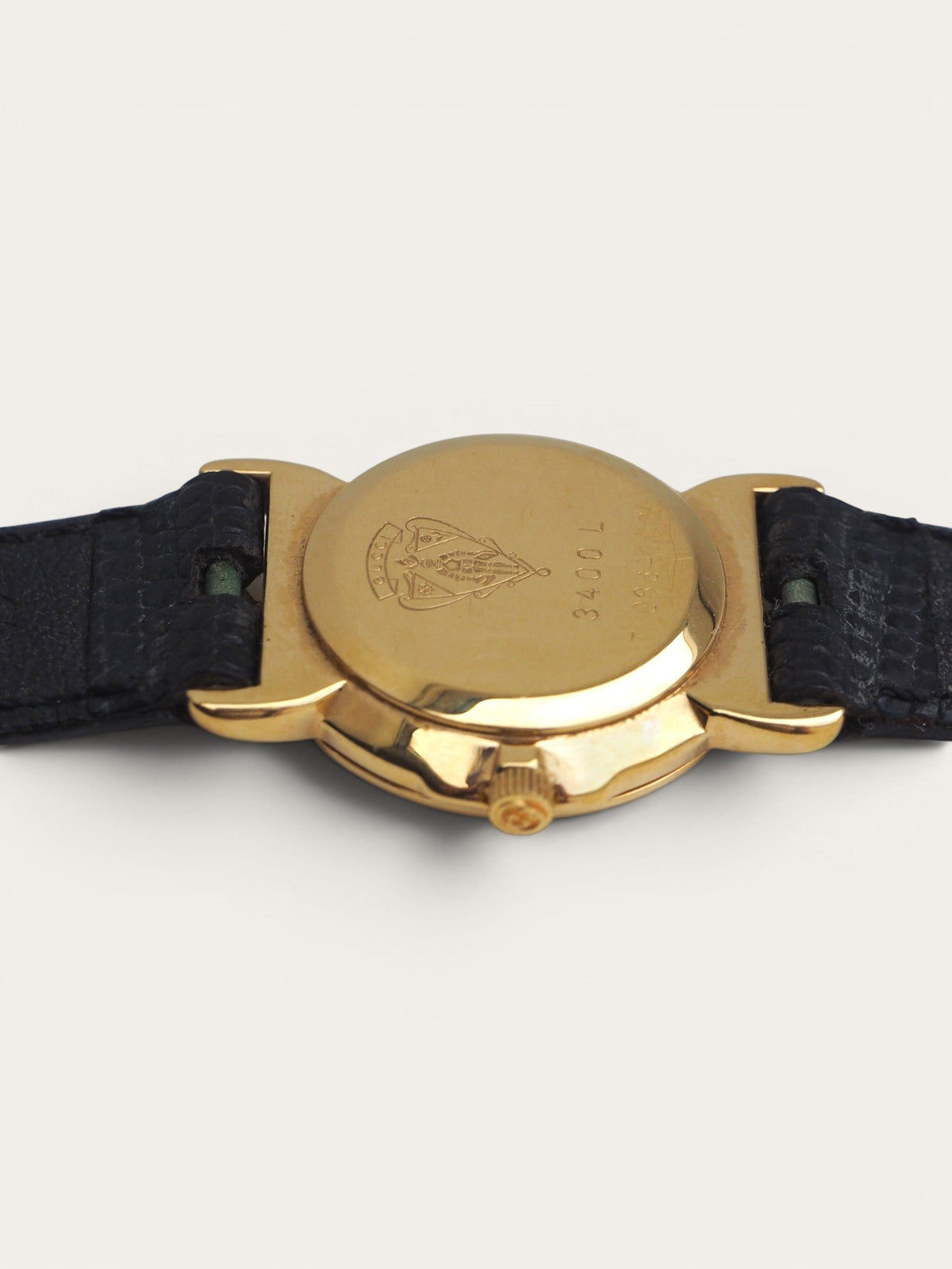 GUCCI 3400L WATCH BLACK
