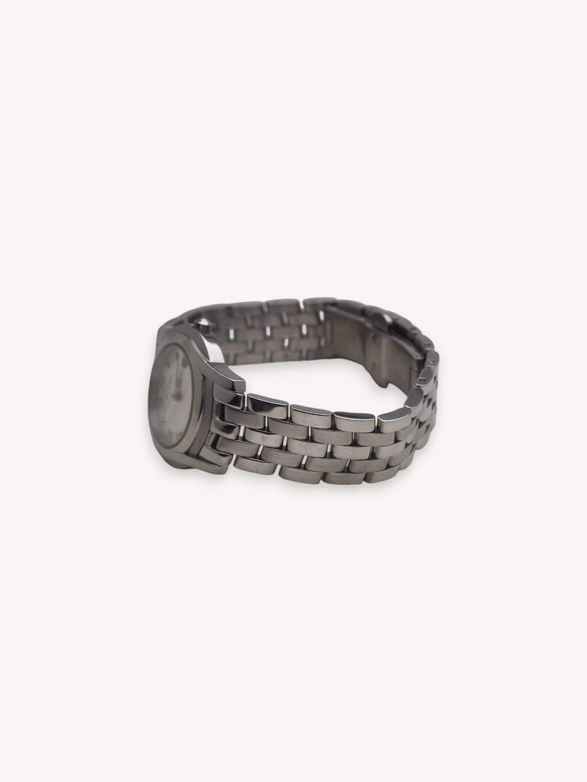 GUCCI 5500L WATCH SILVER