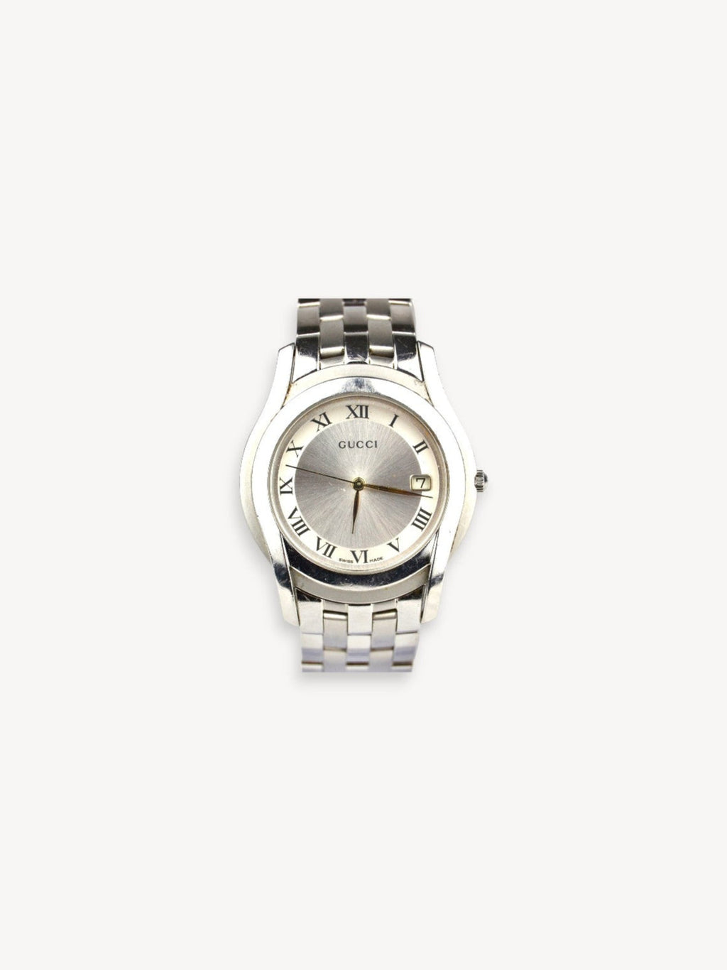 GUCCI 5500M WATCH SILVER
