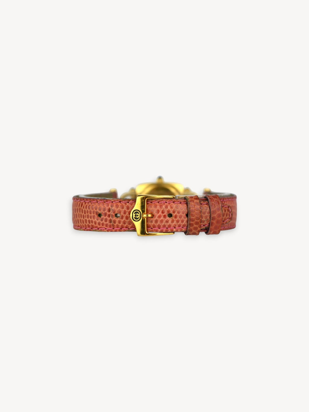 GUCCI 6300L HORSEBIT WATCH PINK