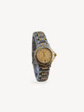 GUCCI 9040L WATCH SILVER/GOLD
