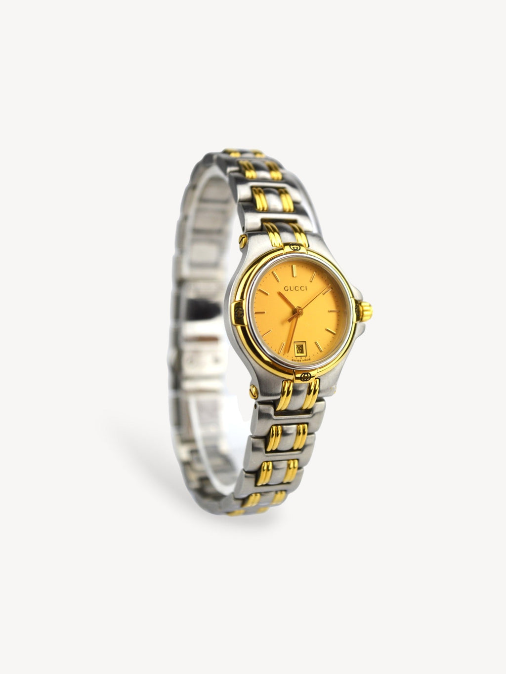 GUCCI 9040L TWO-TONE WATCH