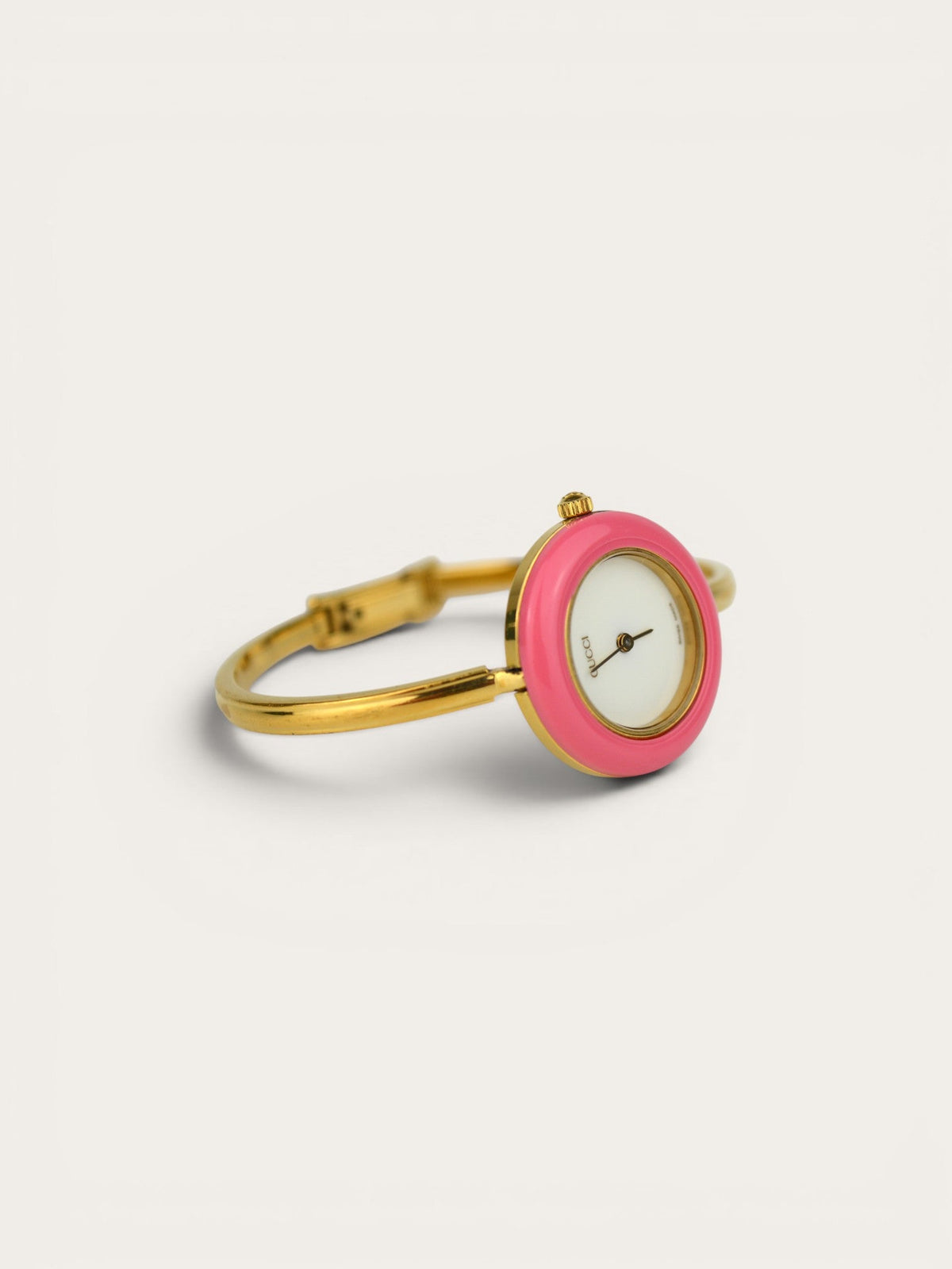 GUCCI INTERCHANGEABLE BEZEL WATCH