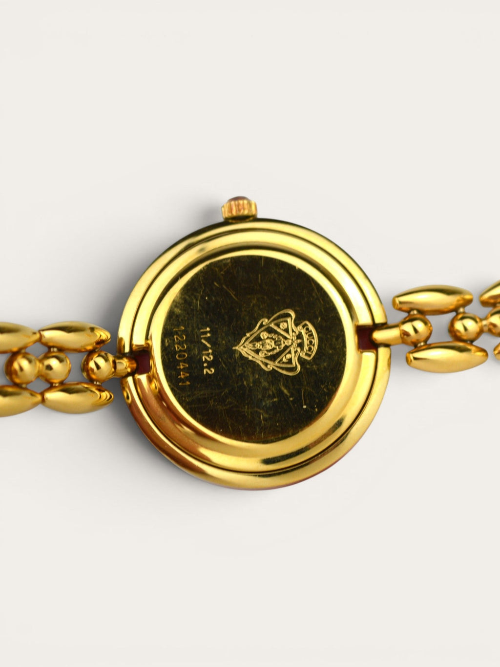 GUCCI INTERCHANGEABLE BEZEL WATCH