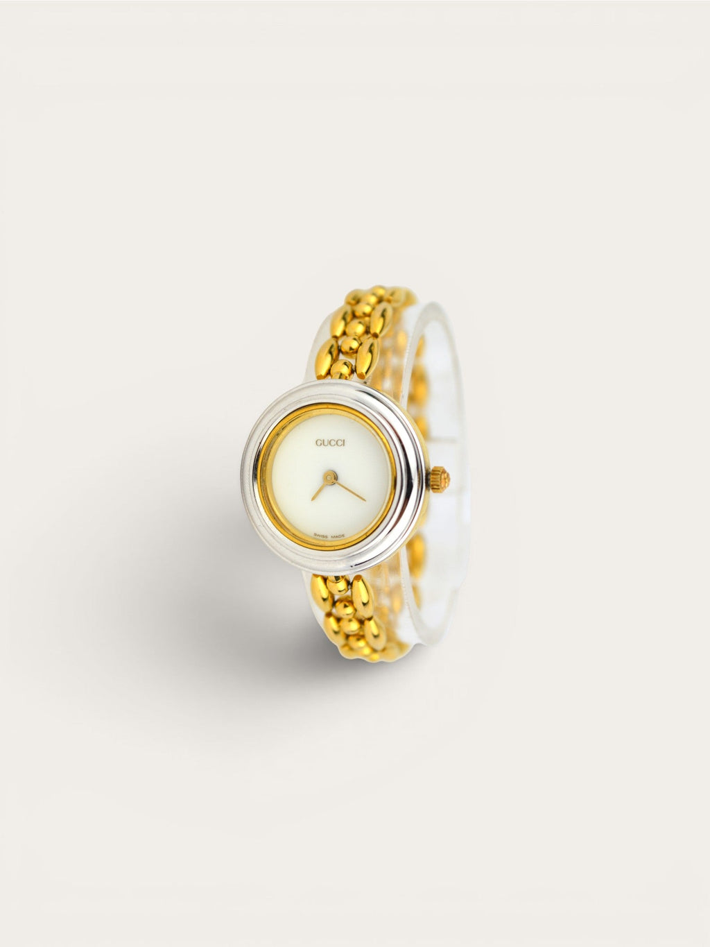 GUCCI INTERCHANGEABLE BEZEL WATCH