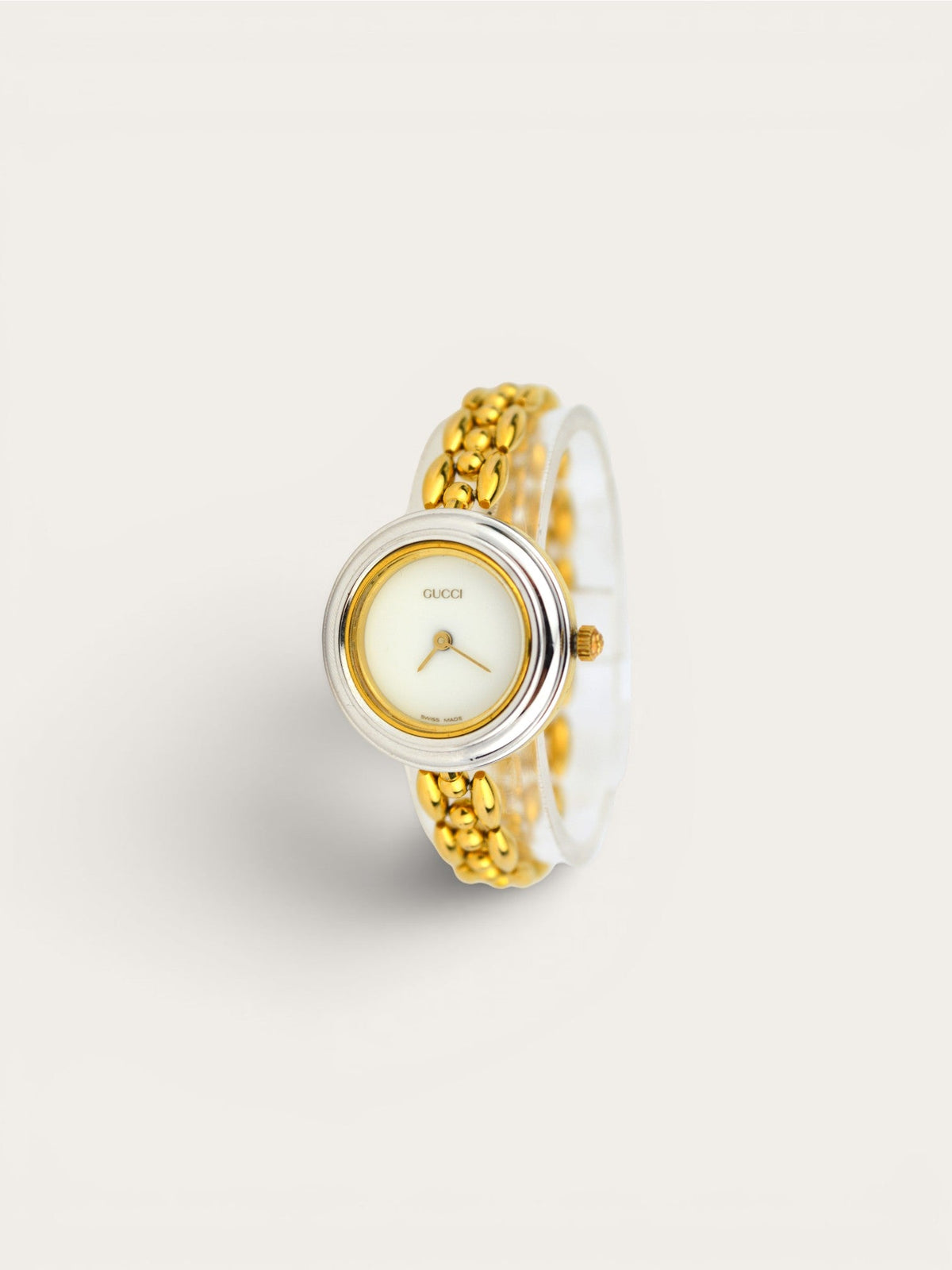 GUCCI INTERCHANGEABLE BEZEL WATCH
