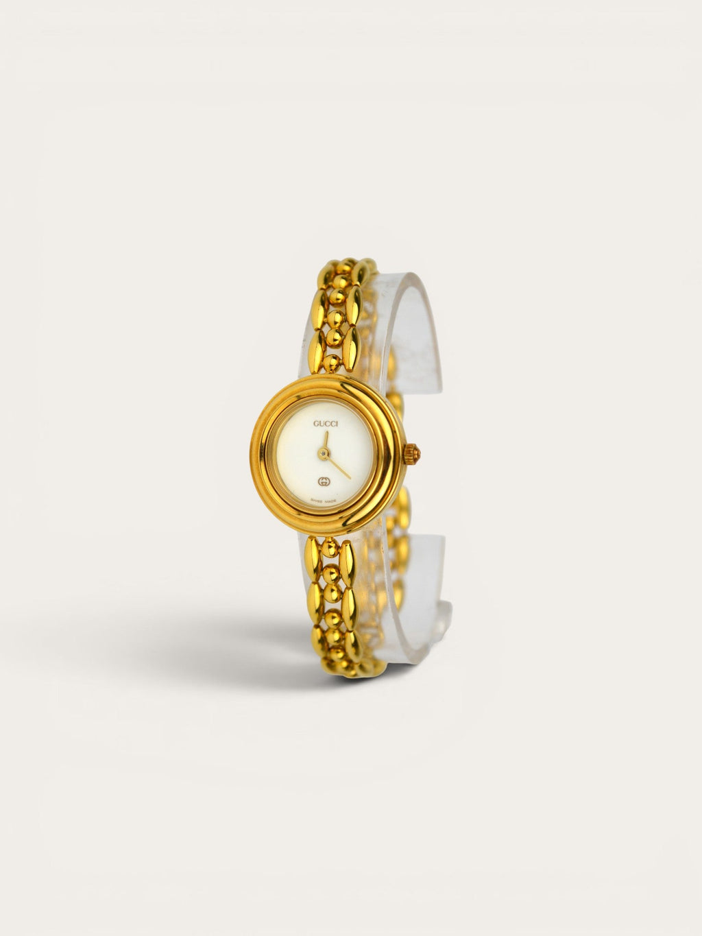 GUCCI INTERCHANGEABLE BEZEL WATCH