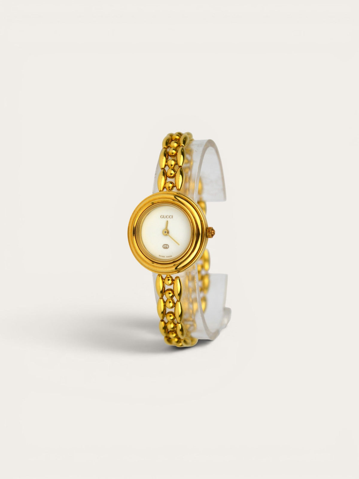 GUCCI INTERCHANGEABLE BEZEL WATCH