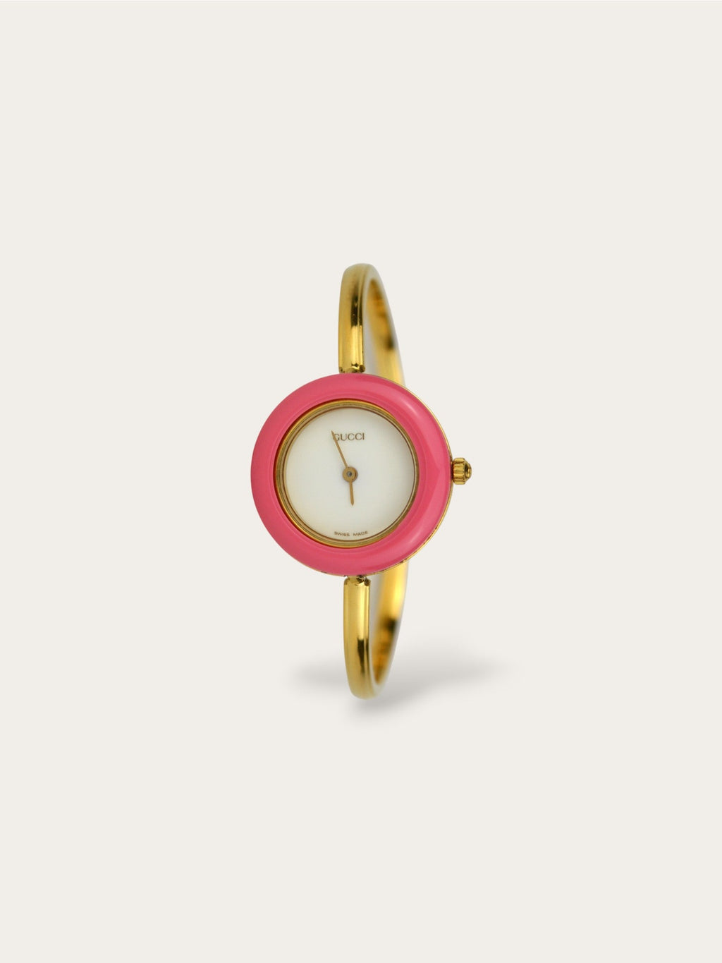 GUCCI INTERCHANGEABLE BEZEL WATCH