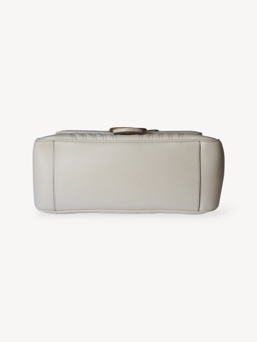 GUCCI GG MARMONT SMALL TOP HANDLE BAG WHITE