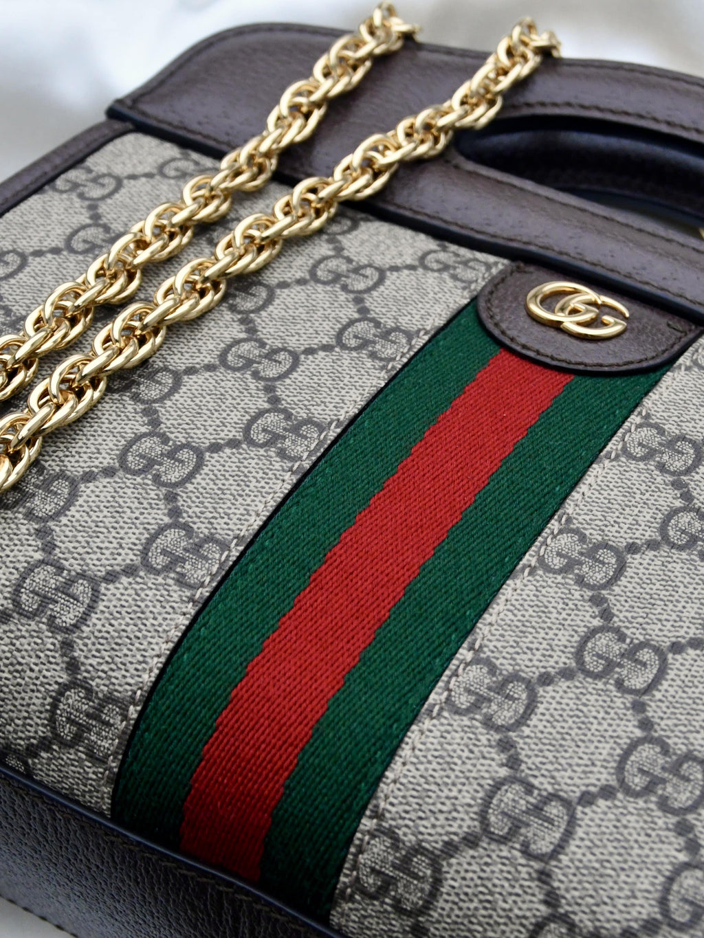 GUCCI OPHIDIA CUT OUT BAG