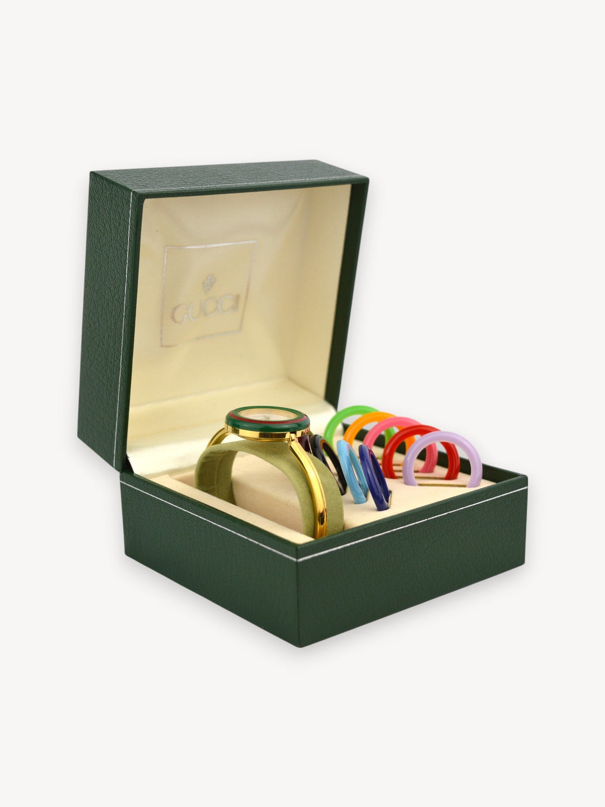 GUCCI INTERCHANGEABLE BEZEL WATCH