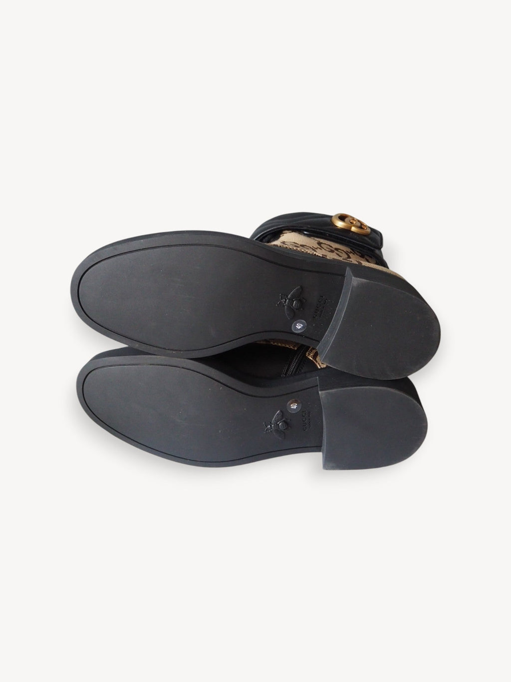 GUCCI DOUBLE G ANKLE BOOTS