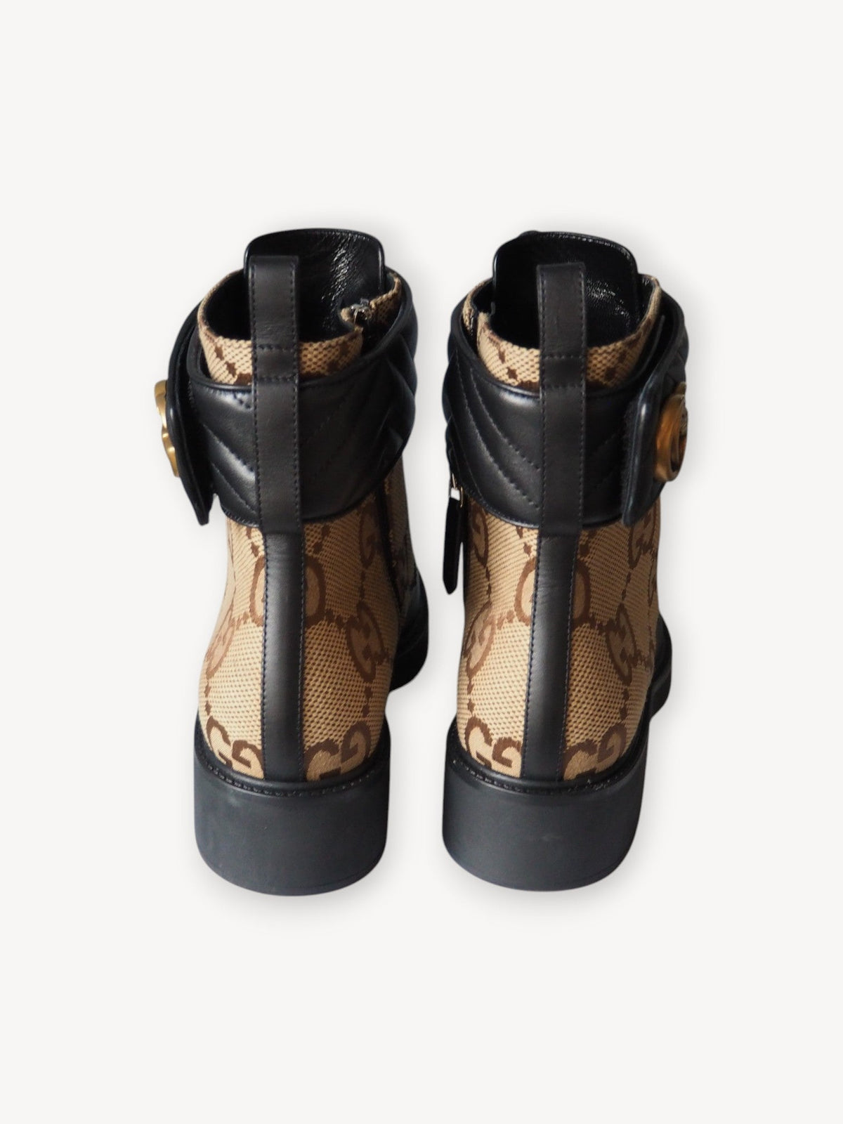 GUCCI DOUBLE G ANKLE BOOTS