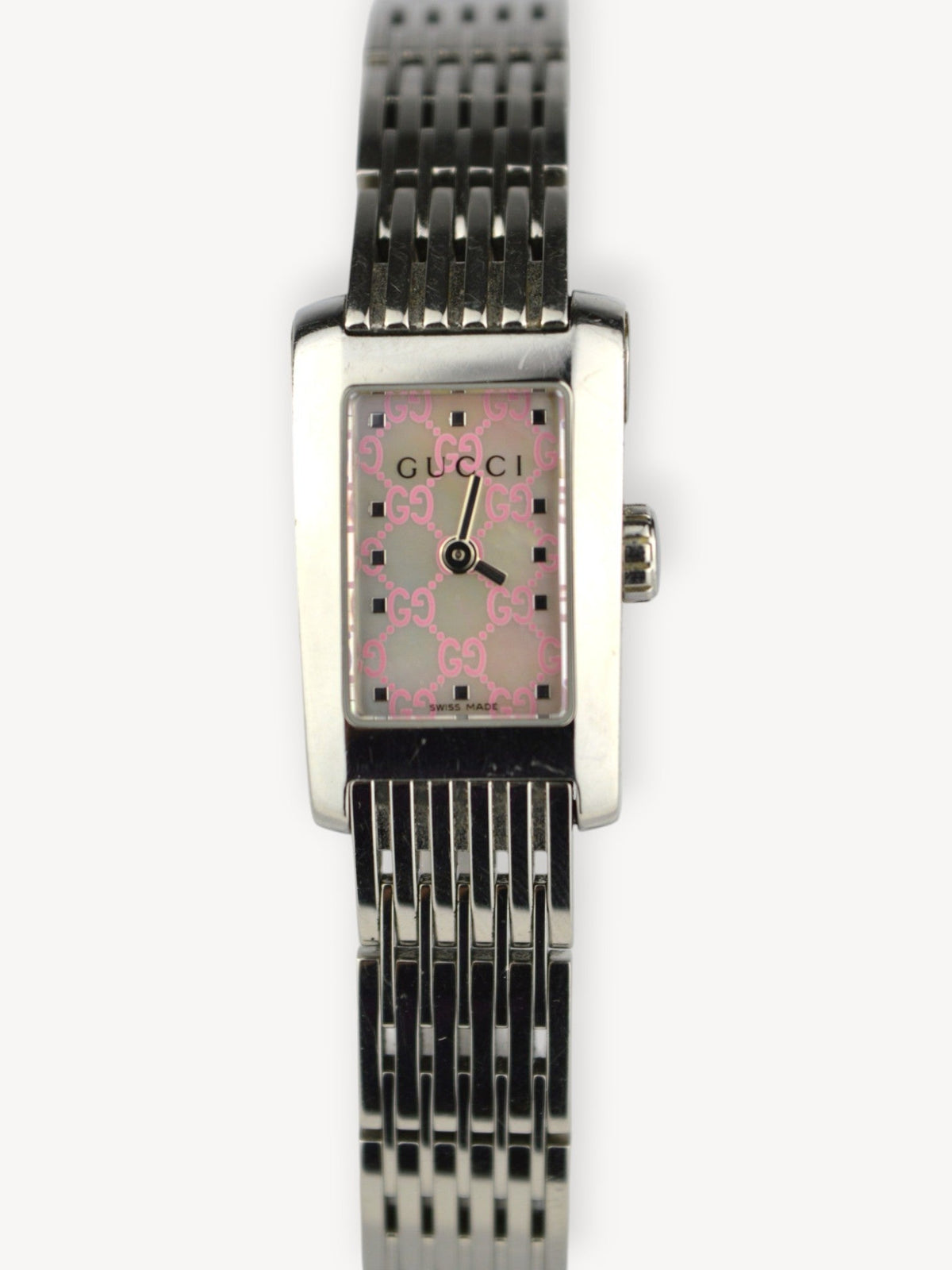 GUCCI 8600L GUCCISSIMA WATCH SILVER