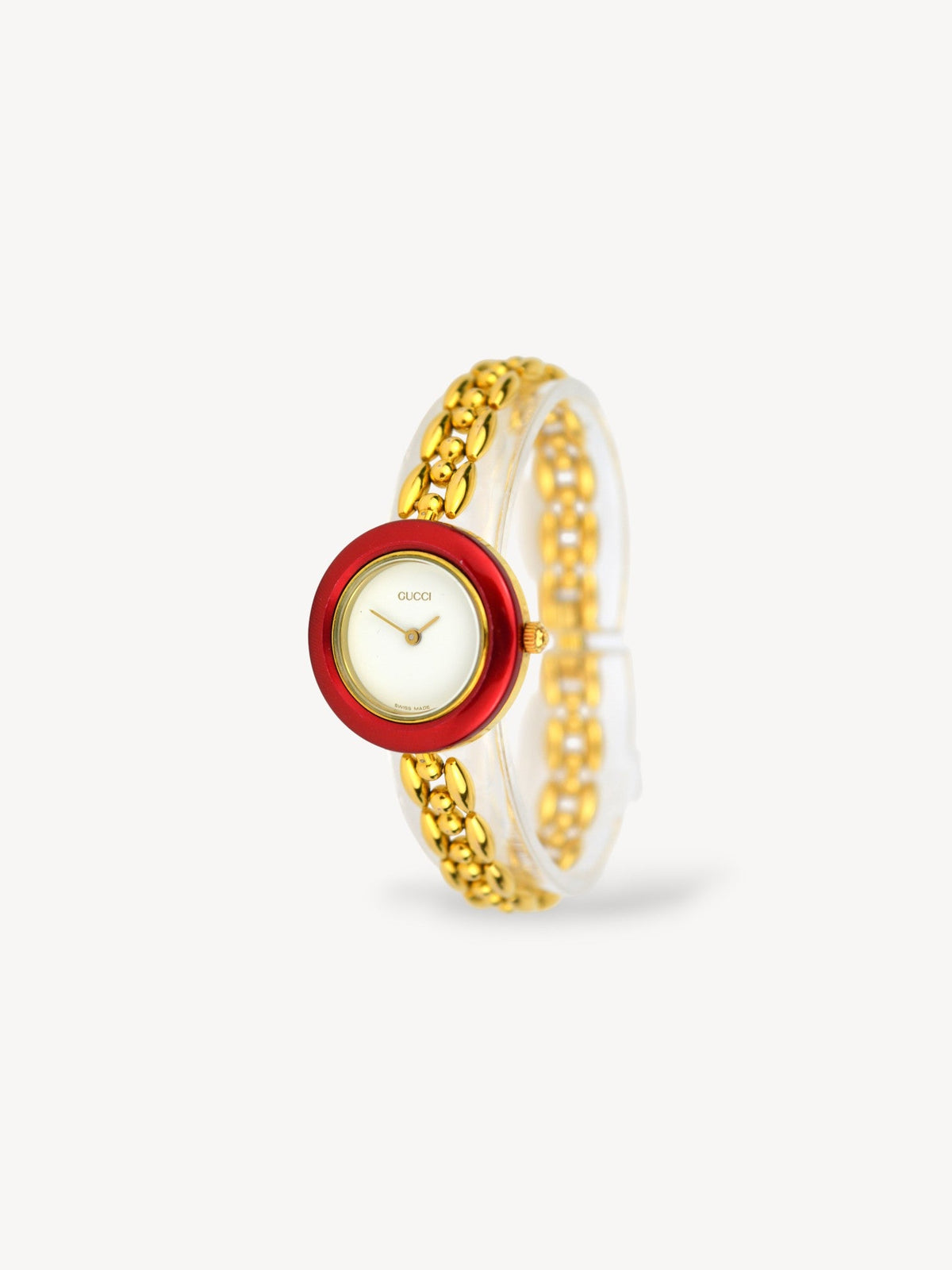 GUCCI INTERCHANGEABLE BEZEL WATCH