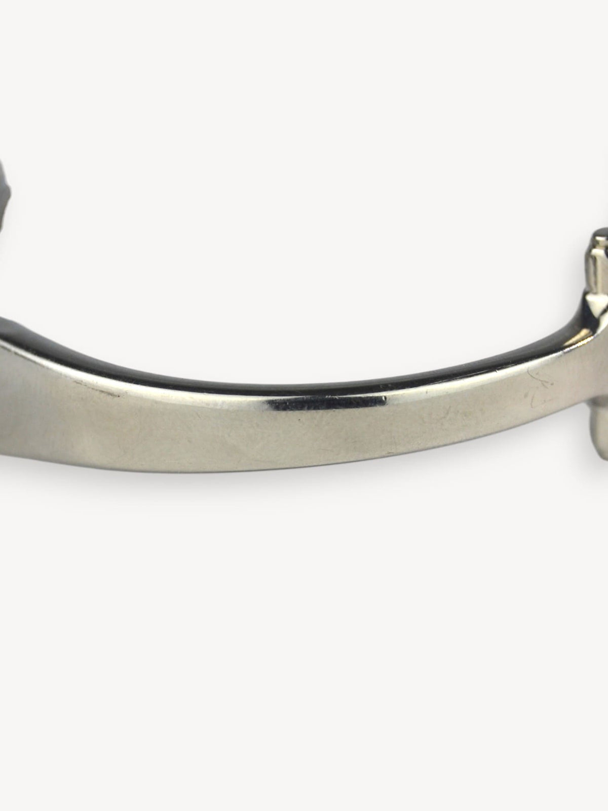 GUCCI 1500L HORSEBIT WATCH SILVER/BLACK