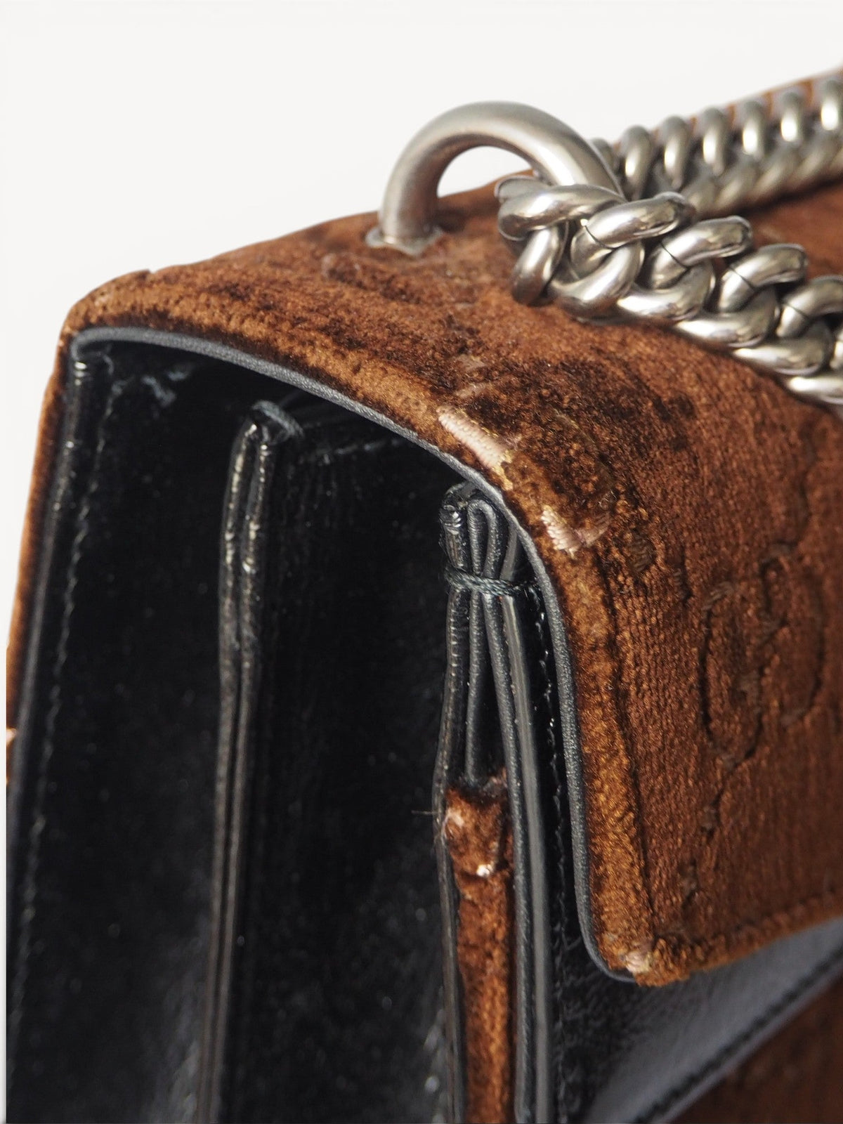 GUCCI VELVET DIONYSUS MEDIUM SHOULDER BAG
