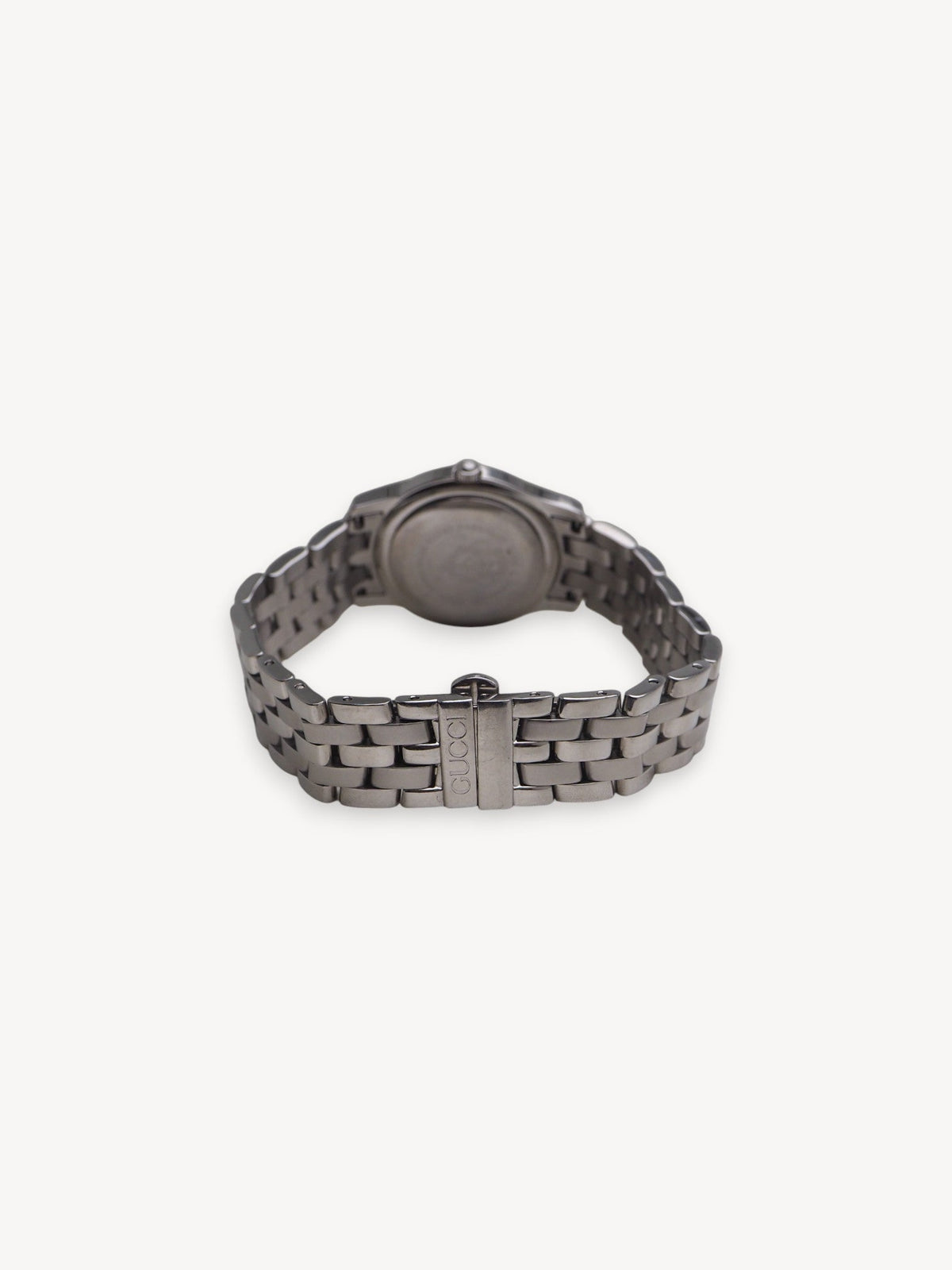 GUCCI 5500L WATCH SILVER