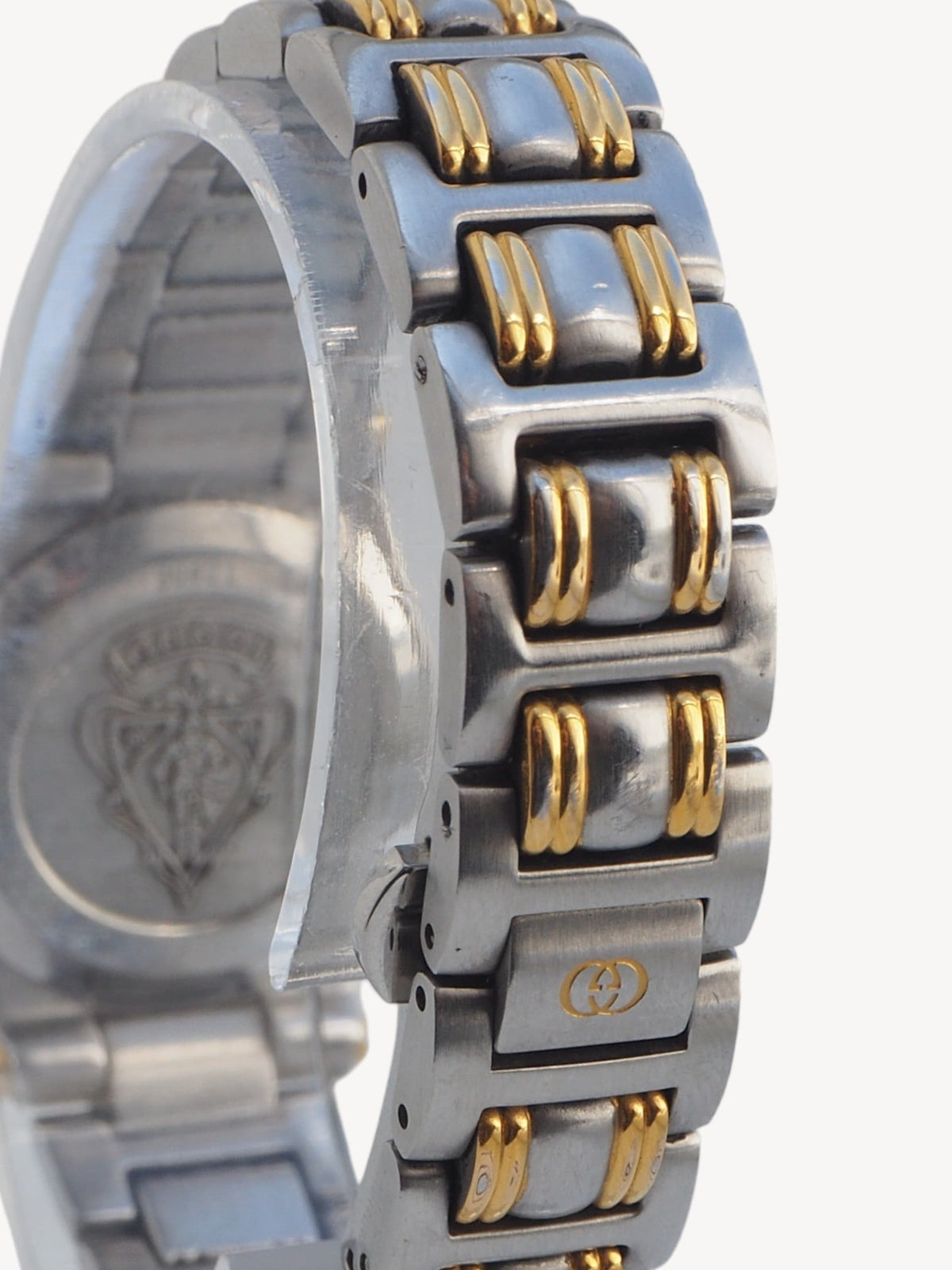GUCCI 9040L WATCH SILVER/GOLD