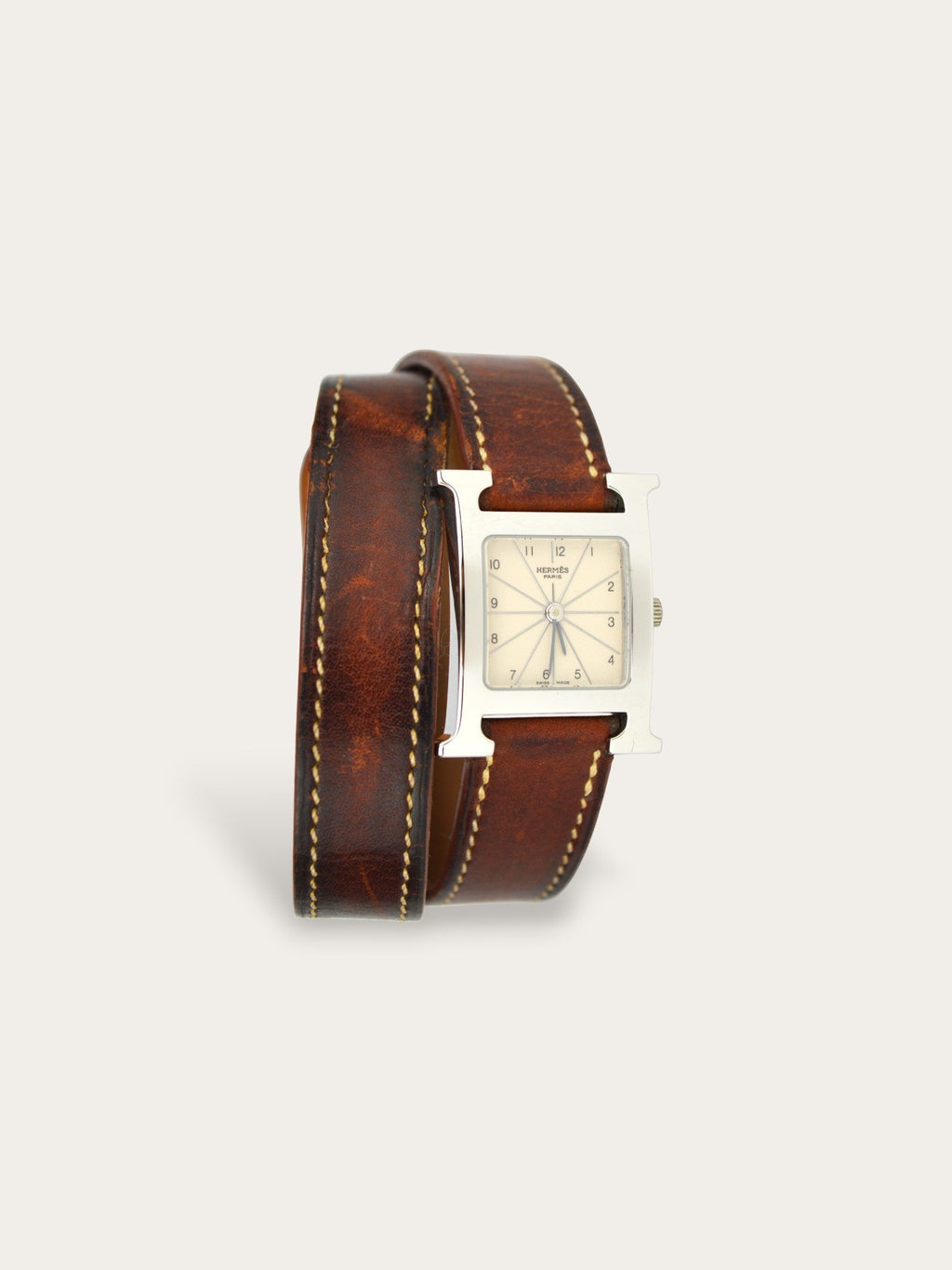 HERMÈS HEURE H DOUBLE TOUR WATCH MINI
