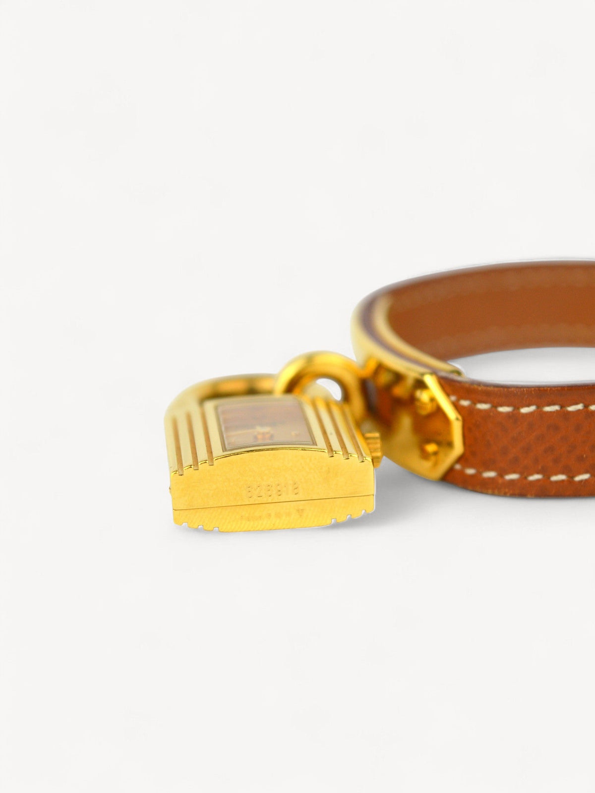 HERMÈS KELLY CADENA WATCH BROWN
