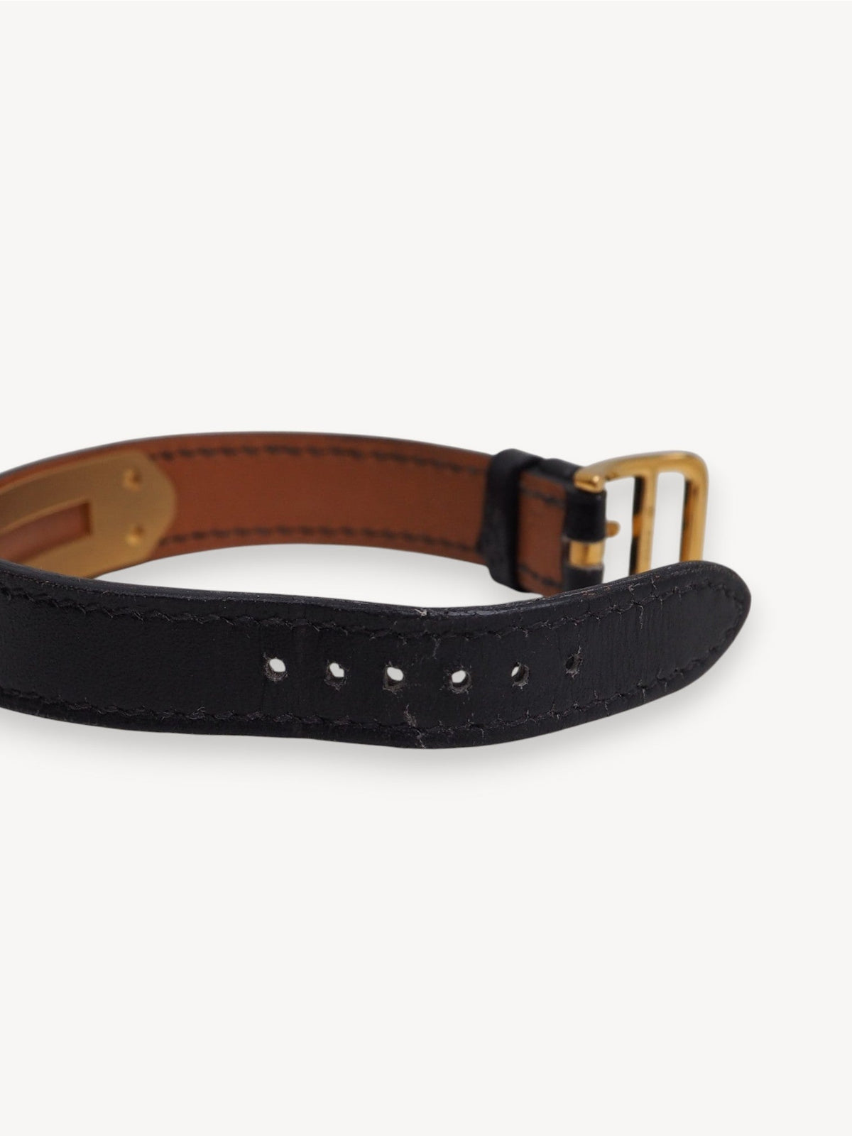 HERMÈS KELLY CADENA WATCH BLACK