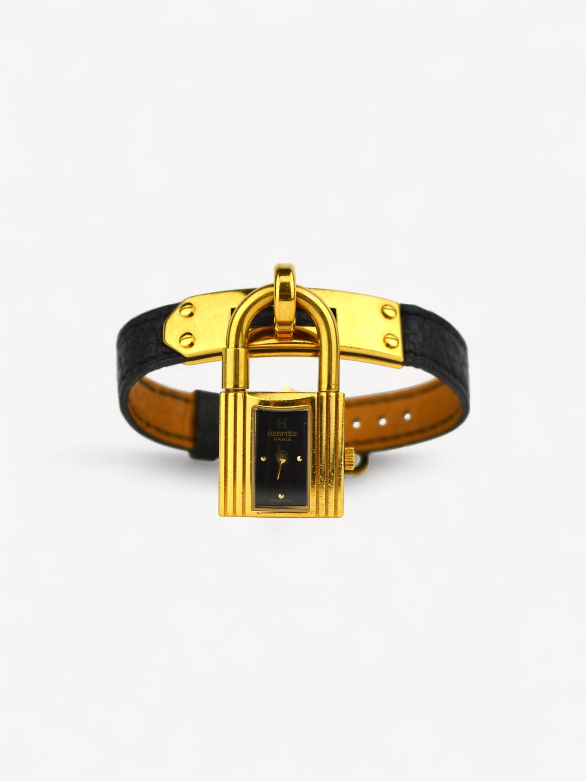 HERMÈS KELLY CADENA WATCH BLACK