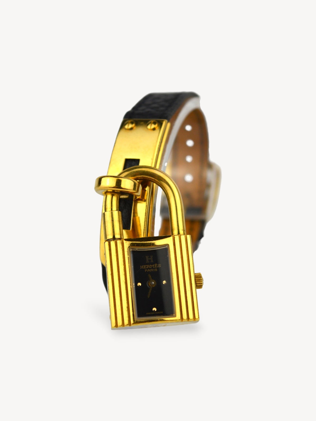 HERMÈS KELLY CADENA WATCH BLACK