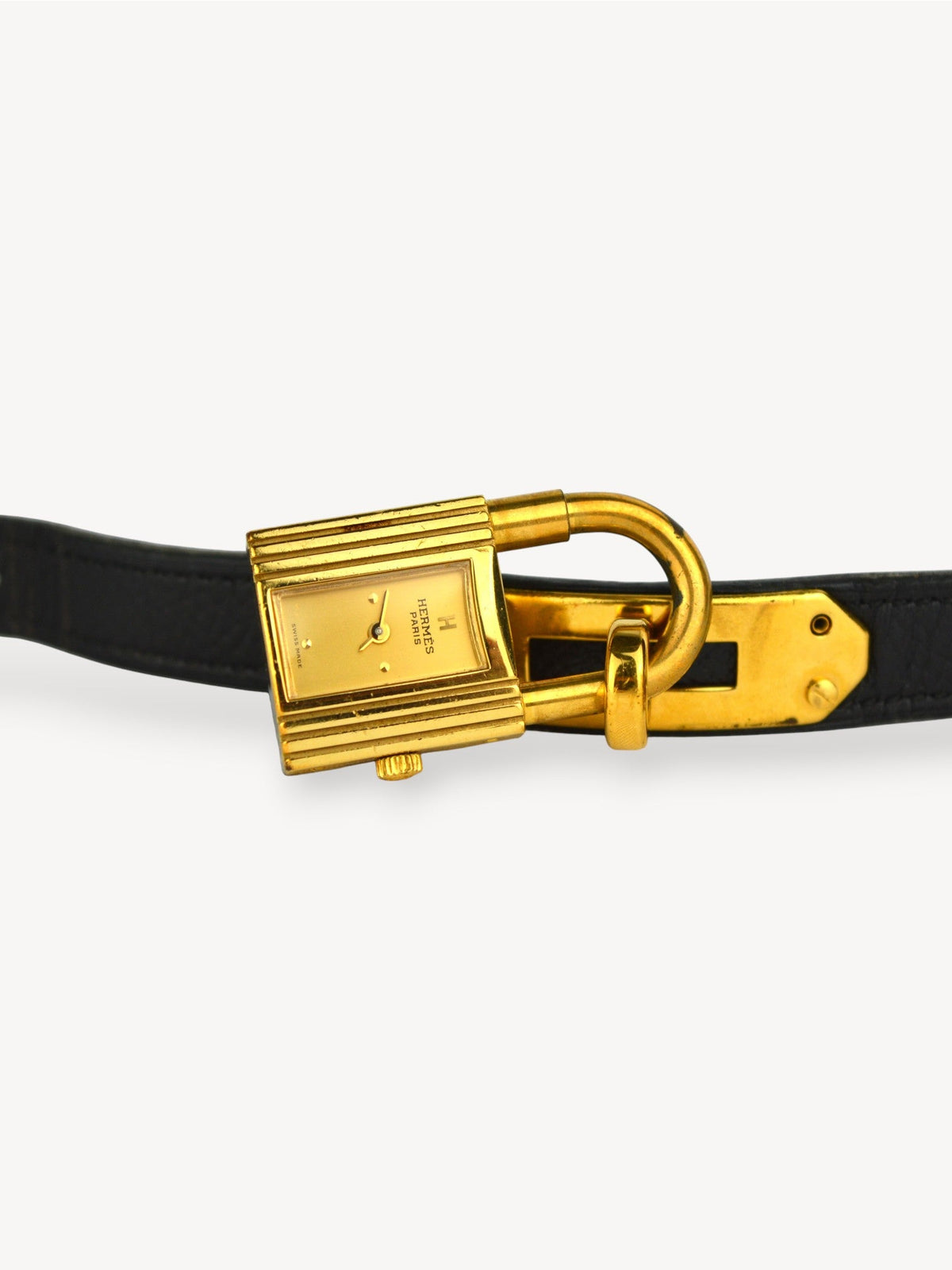 HERMÈS KELLY CADENA WATCH BLACK