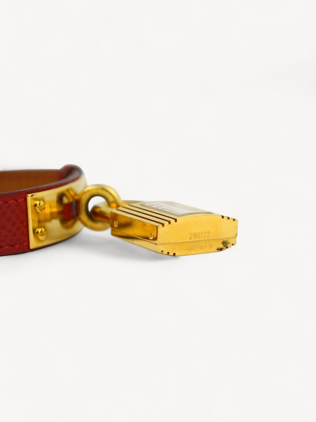 HERMÈS KELLY CADENA WATCH RED