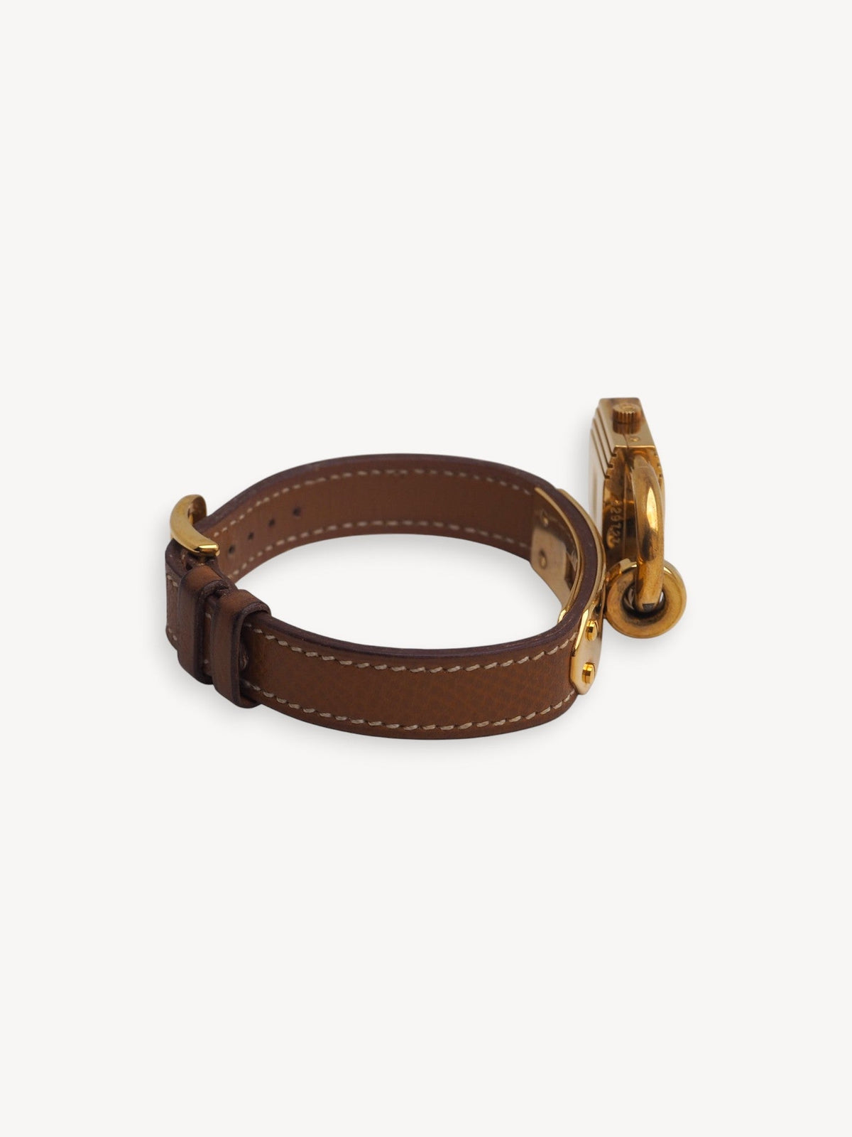HERMÈS KELLY CADENA WATCH BROWN