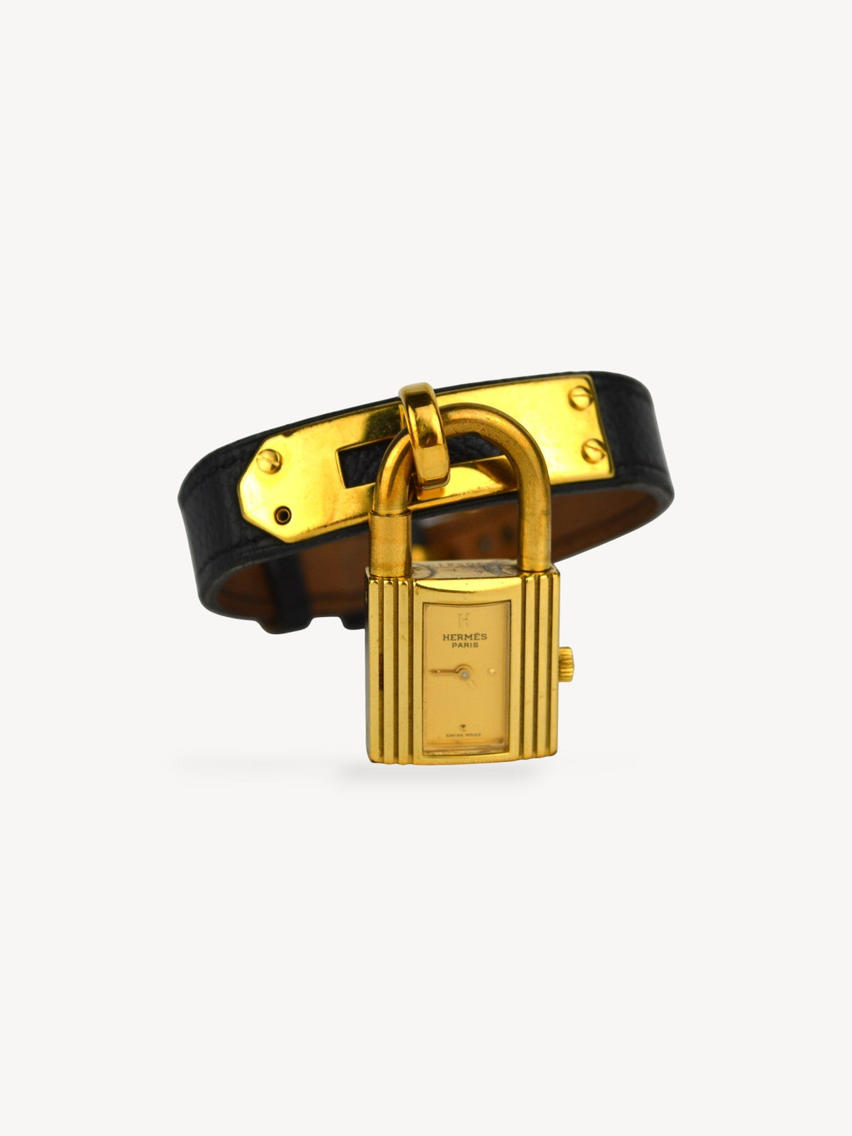 HERMÈS KELLY CADENA WATCH BLACK