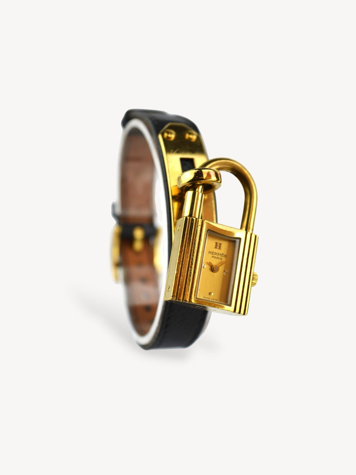 HERMÈS KELLY CADENA WATCH BLACK