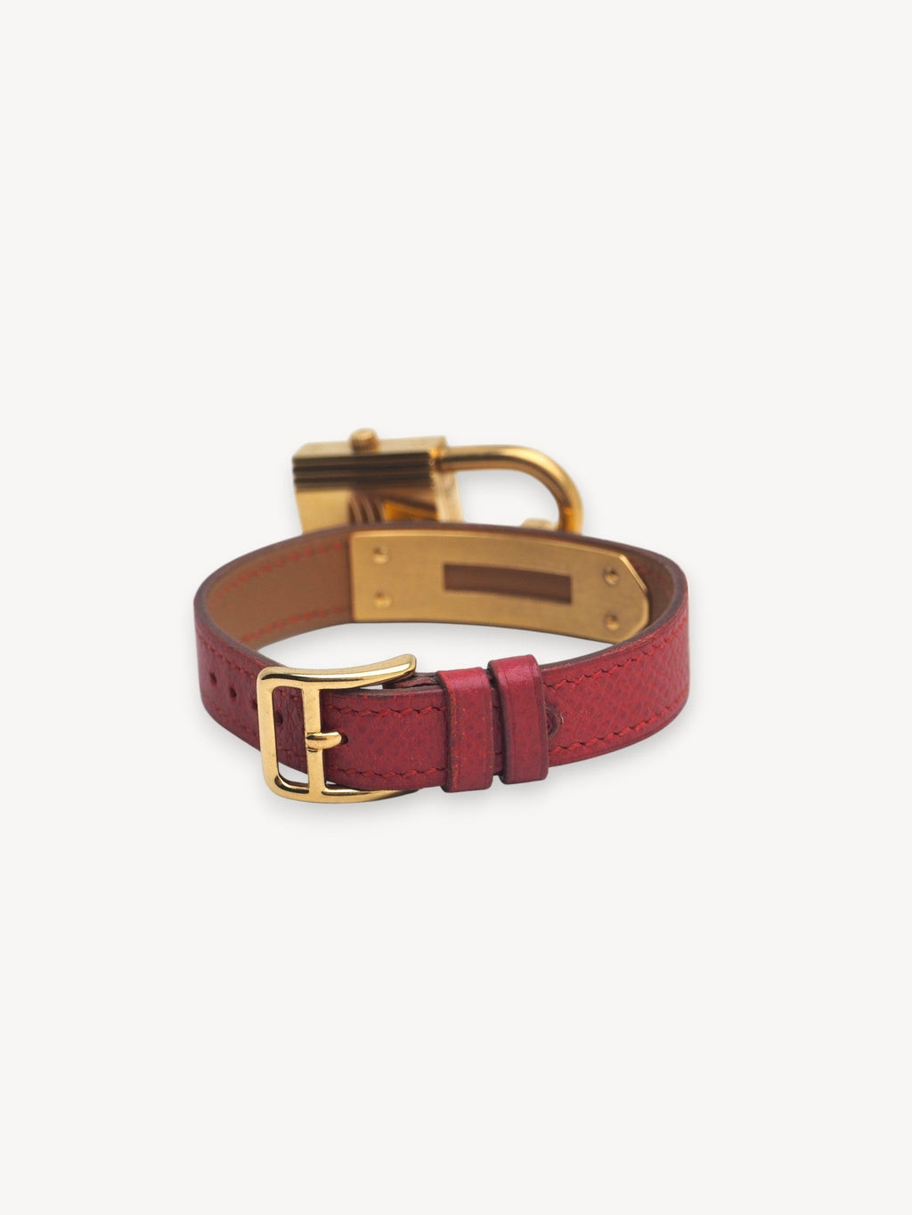 HERMÈS KELLY CADENA WATCH RED