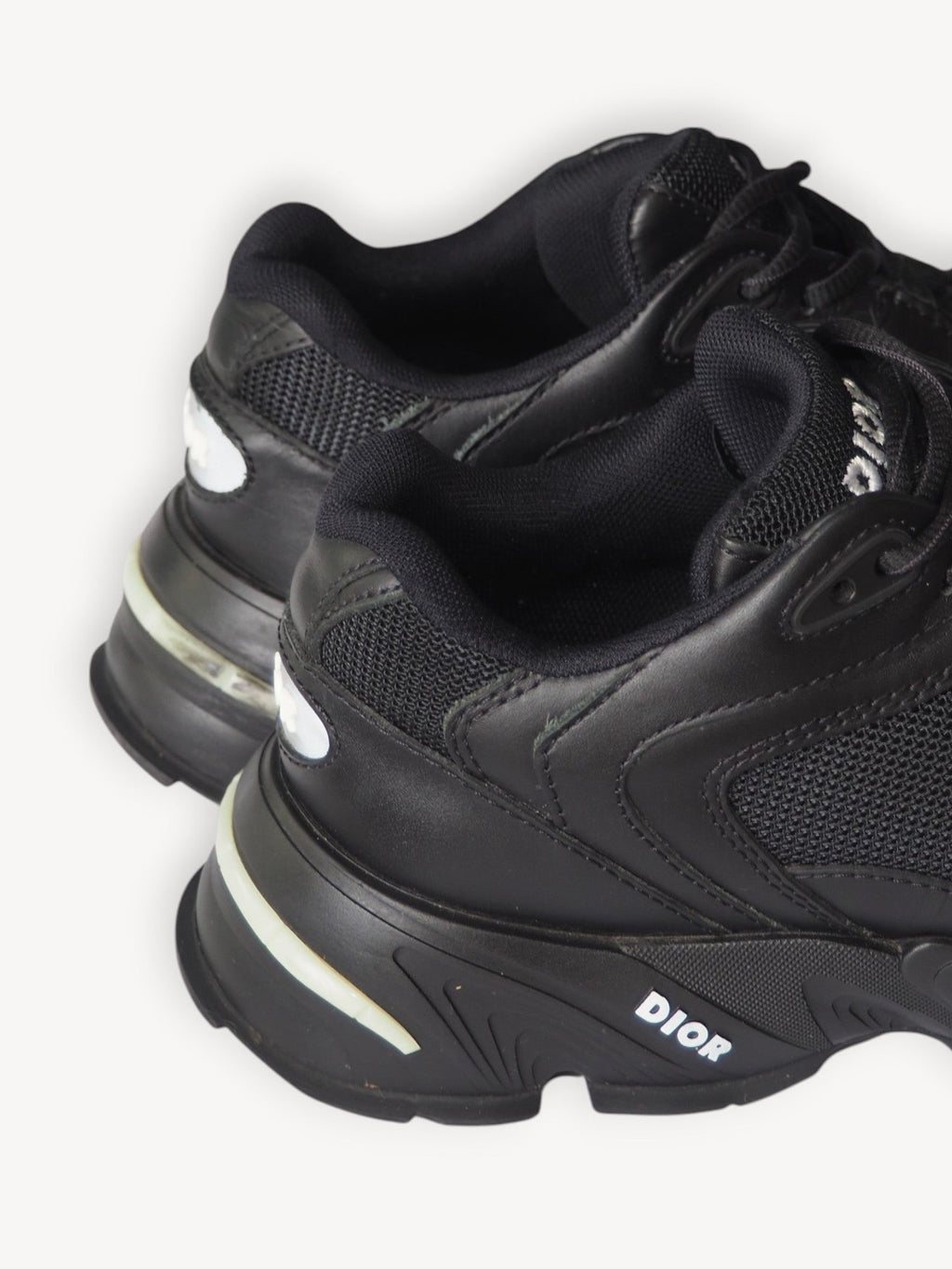 DIOR CD1 LT BLACK SNEAKERS - EU 40