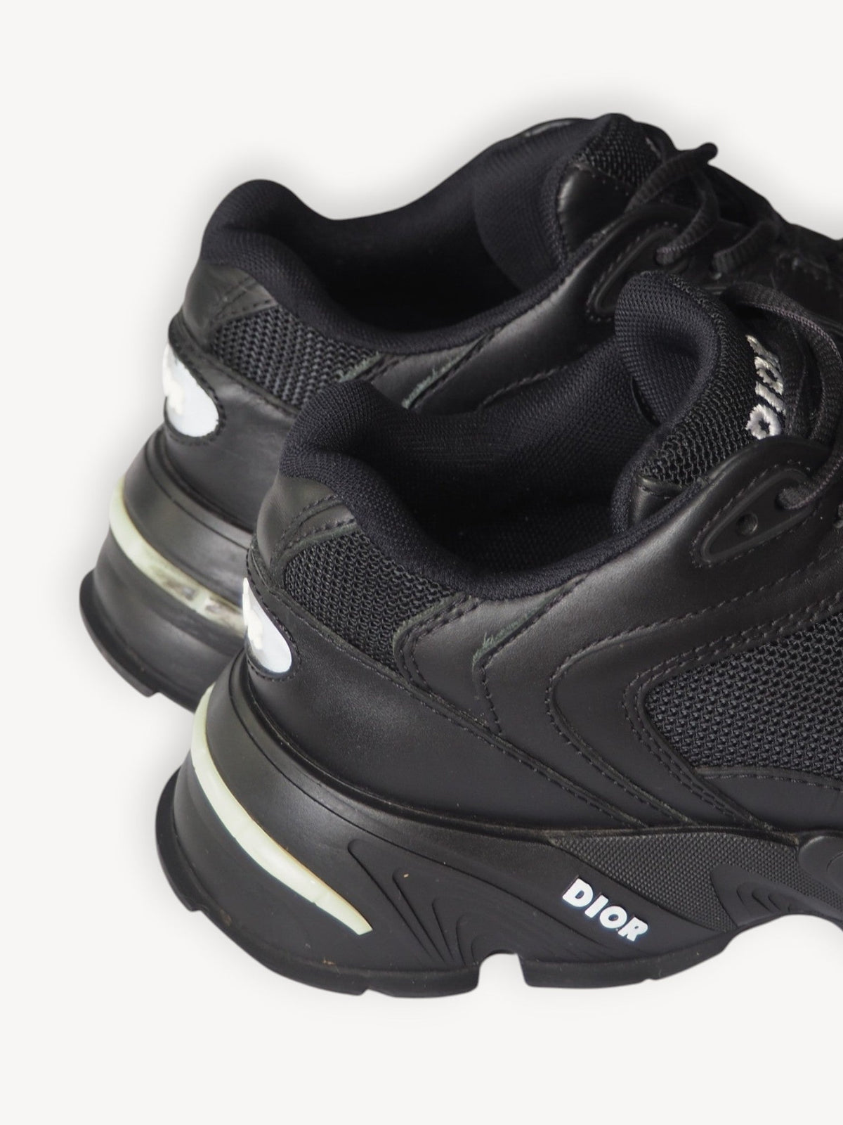 DIOR CD1 LT BLACK SNEAKERS - EU 40