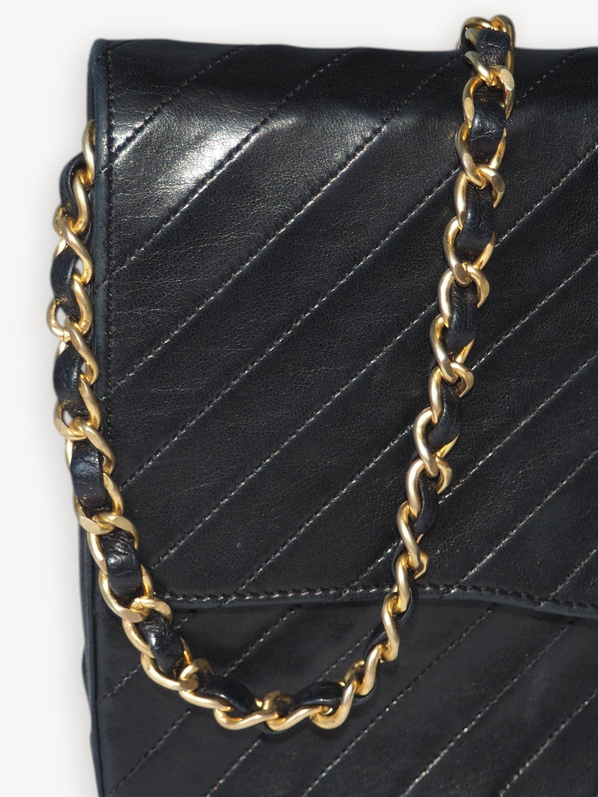 CHANEL TIMELESS SINGLE FLAP BAG BLACK