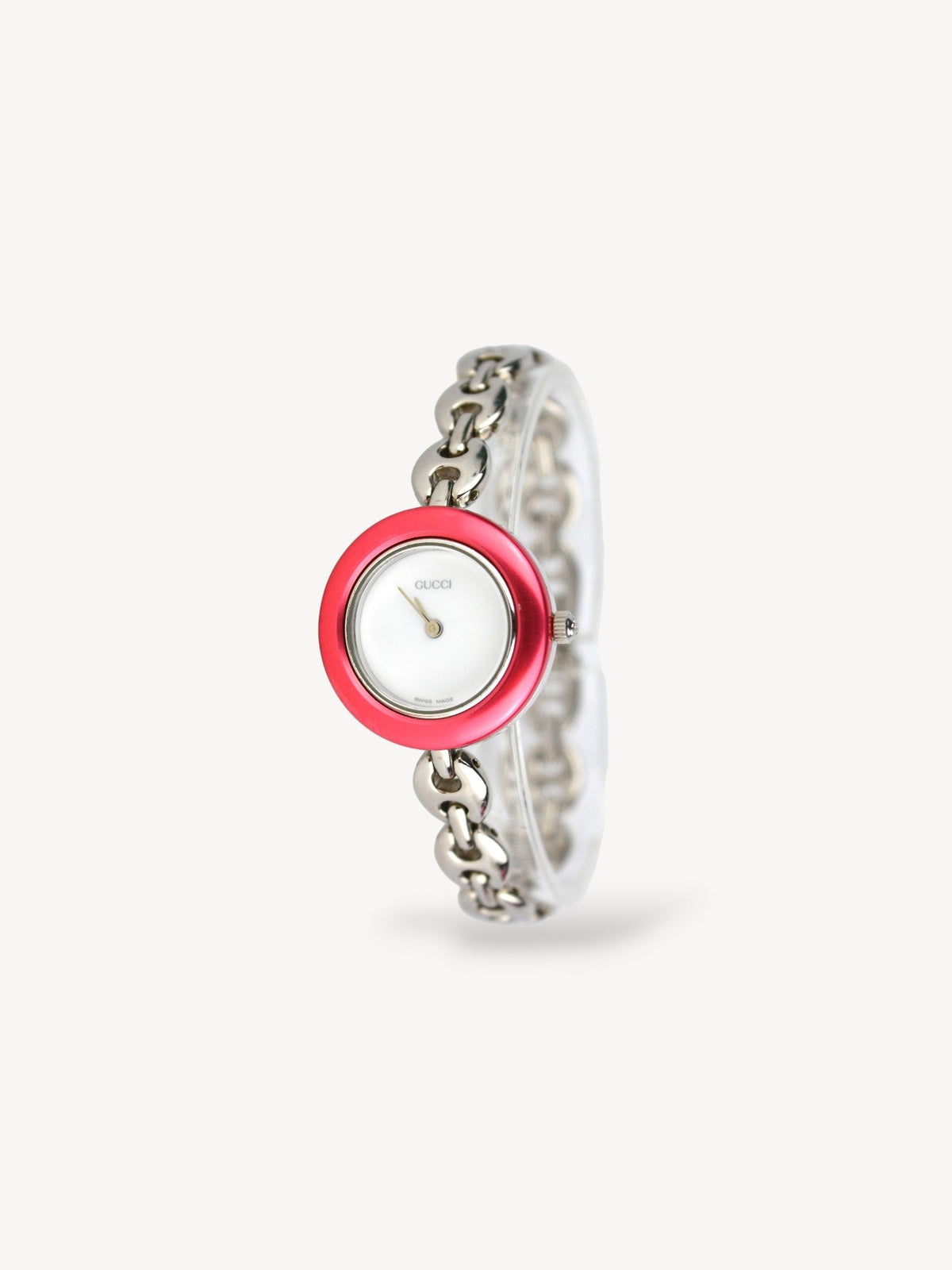 GUCCI INTERCHANGEABLE BEZEL WATCH