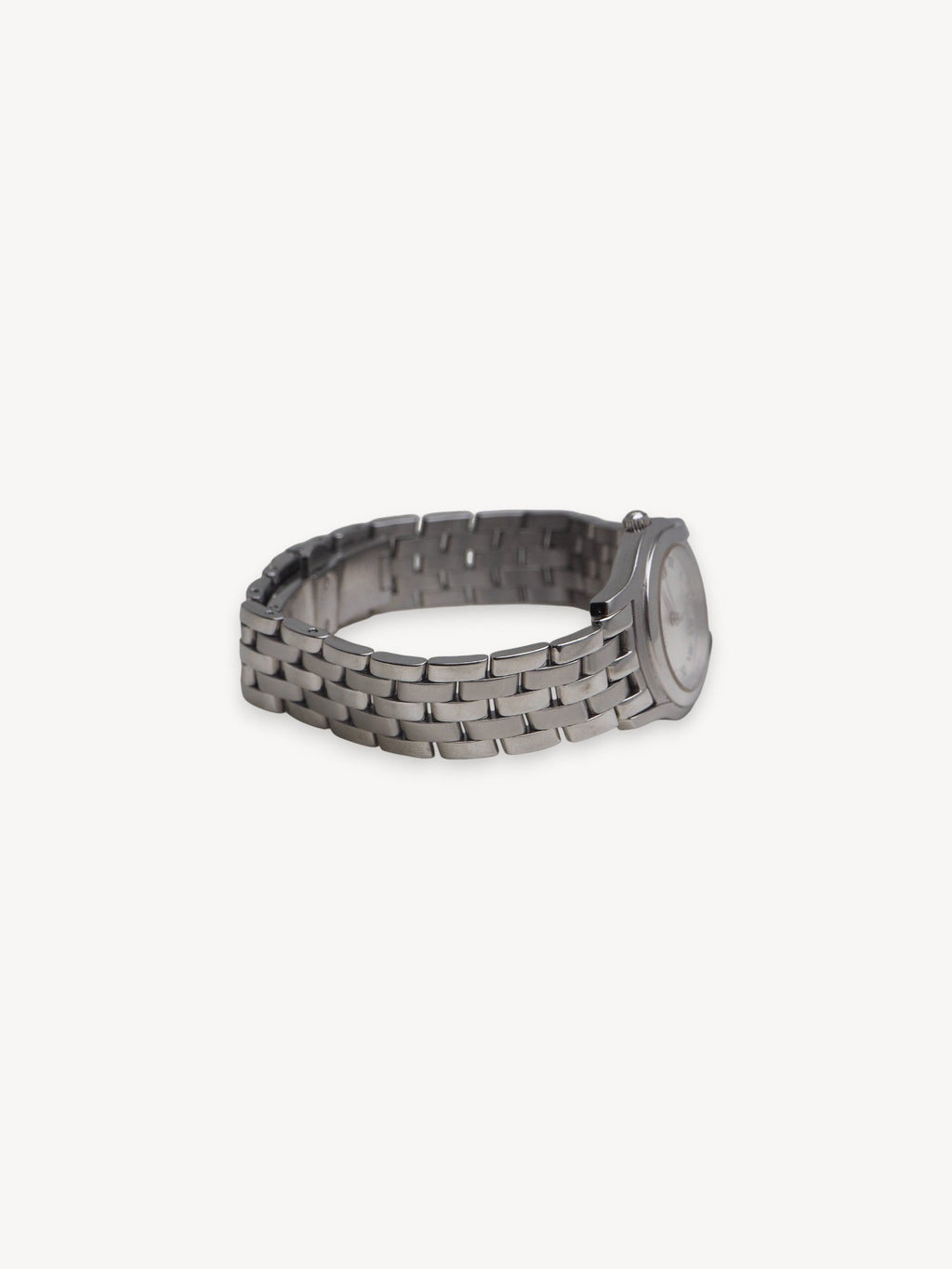 GUCCI 5500L WATCH SILVER